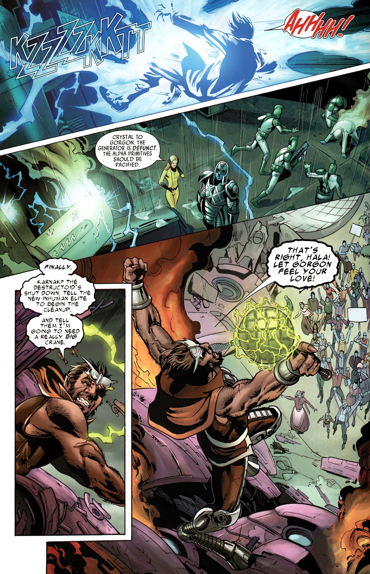 Read online Realm of Kings: Inhumans comic - Issue #3