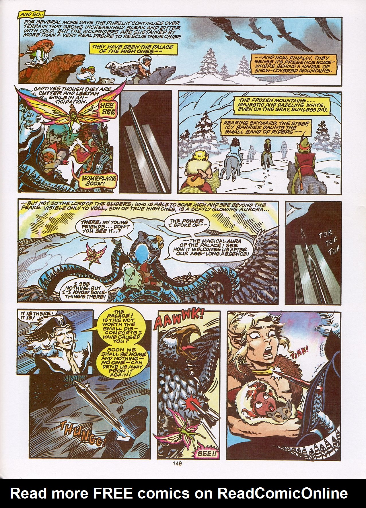 Read online ElfQuest (Starblaze Edition) comic -  Issue # TPB 3 - 148