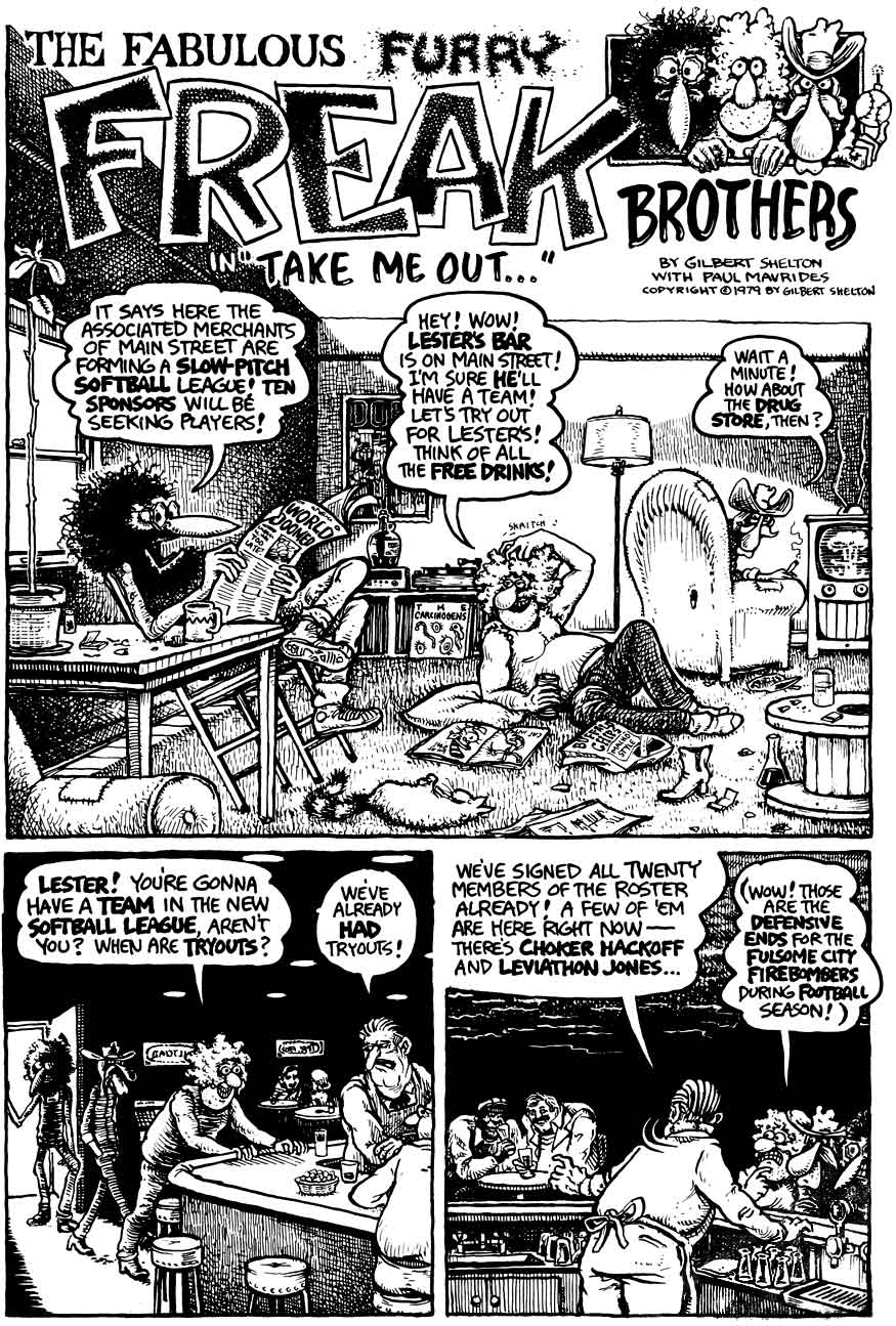 The Fabulous Furry Freak Brothers issue 6 - Page 35