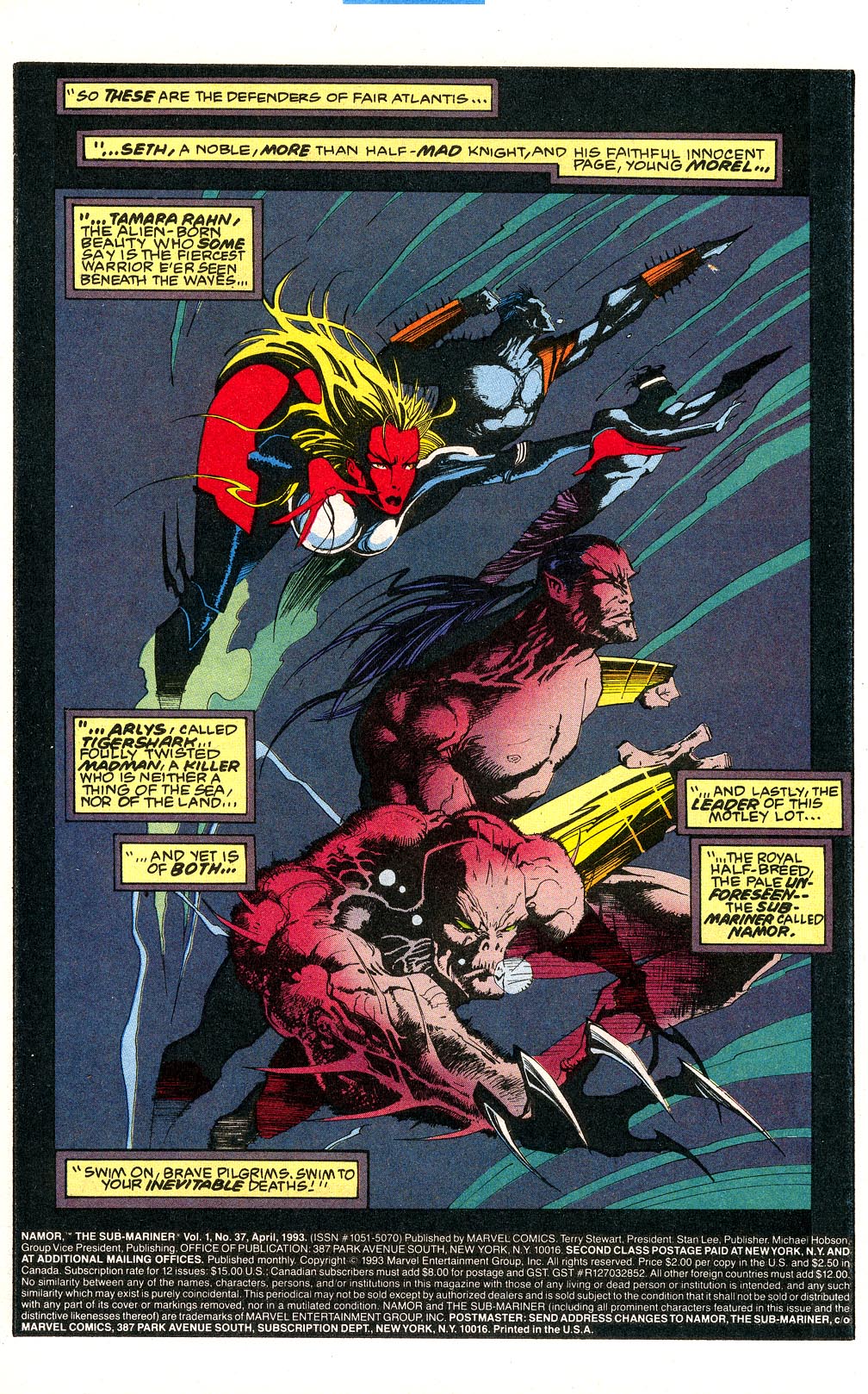 Namor, The Sub-Mariner Issue #37 #41 - English 2