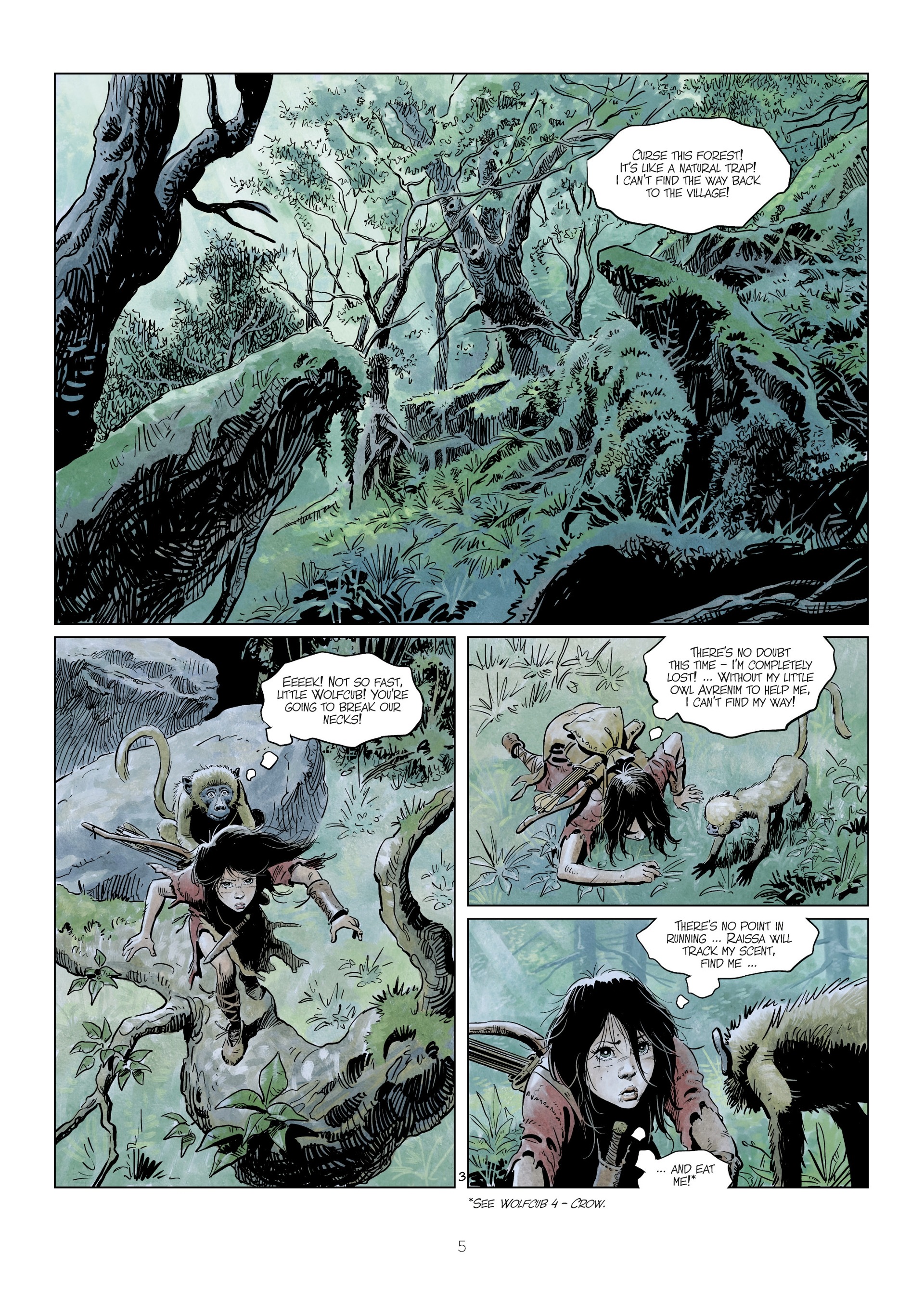 Read online The World of Thorgal: Wolfcub comic -  Issue #5 - 7