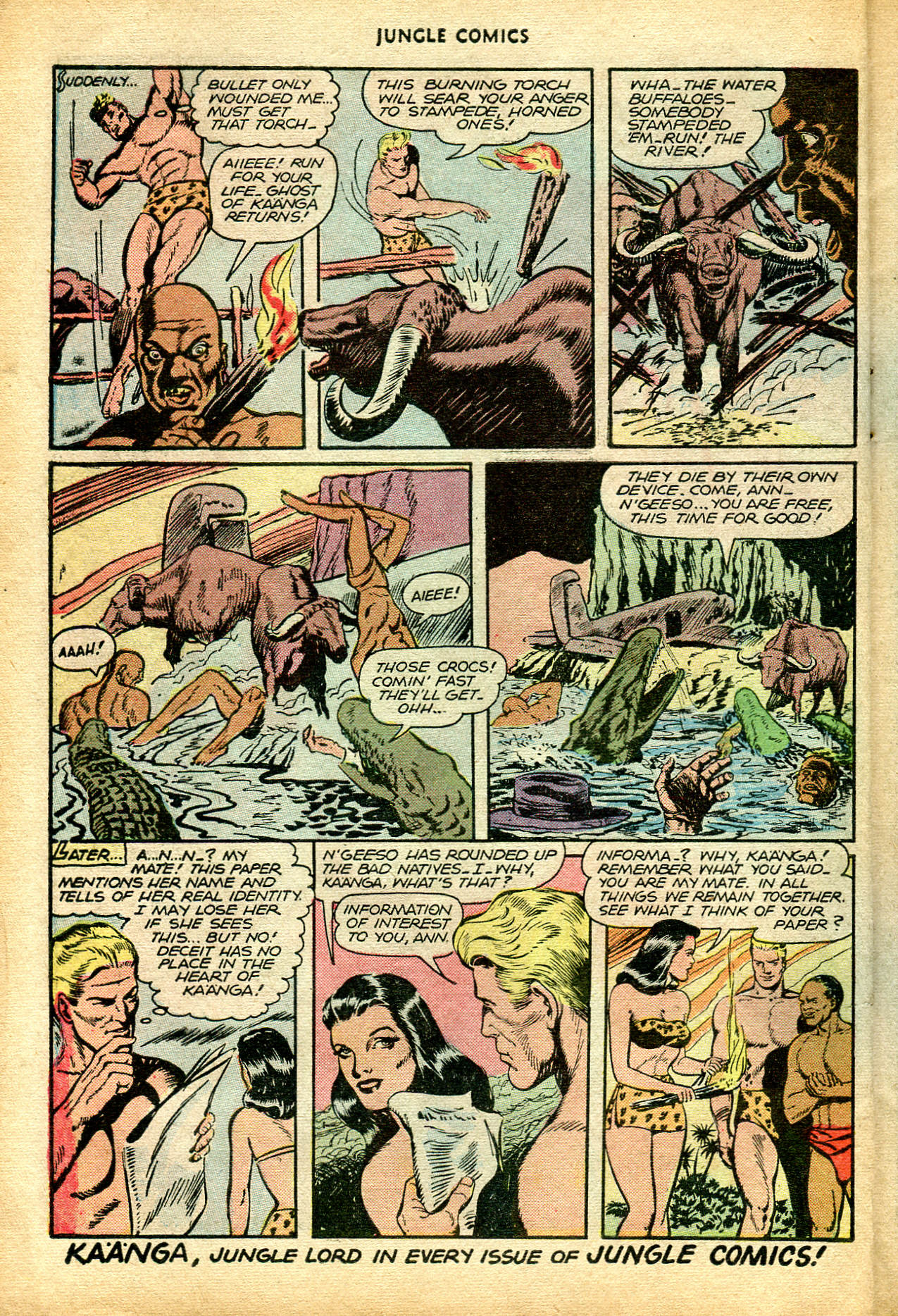 Read online Jungle Comics comic -  Issue #82 - 12