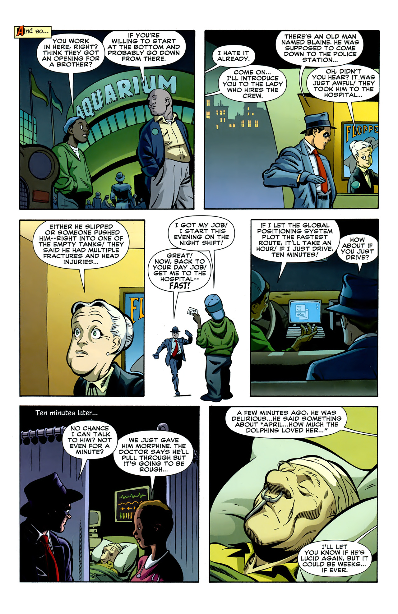 Read online The Spirit (2007) comic -  Issue #20 - 11