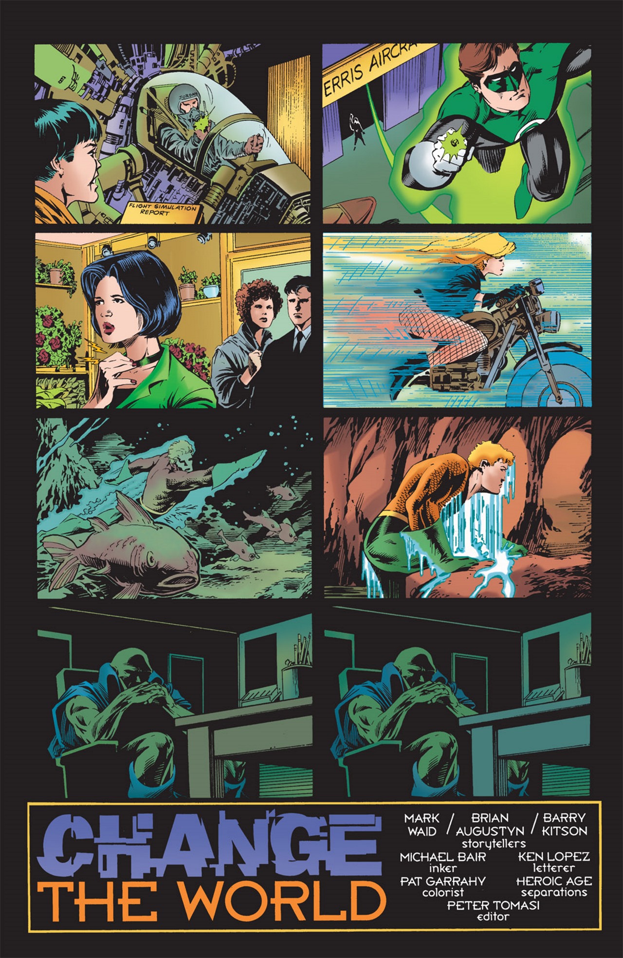Read online JLA: Year One comic -  Issue #9 - 6