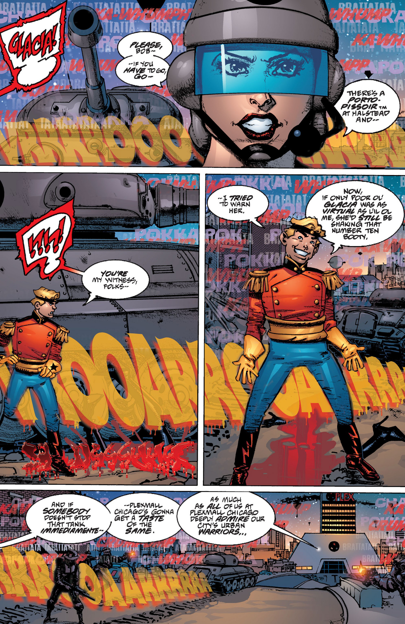 Read online American Flagg! comic -  Issue # _Definitive Collection (Part 4) - 100