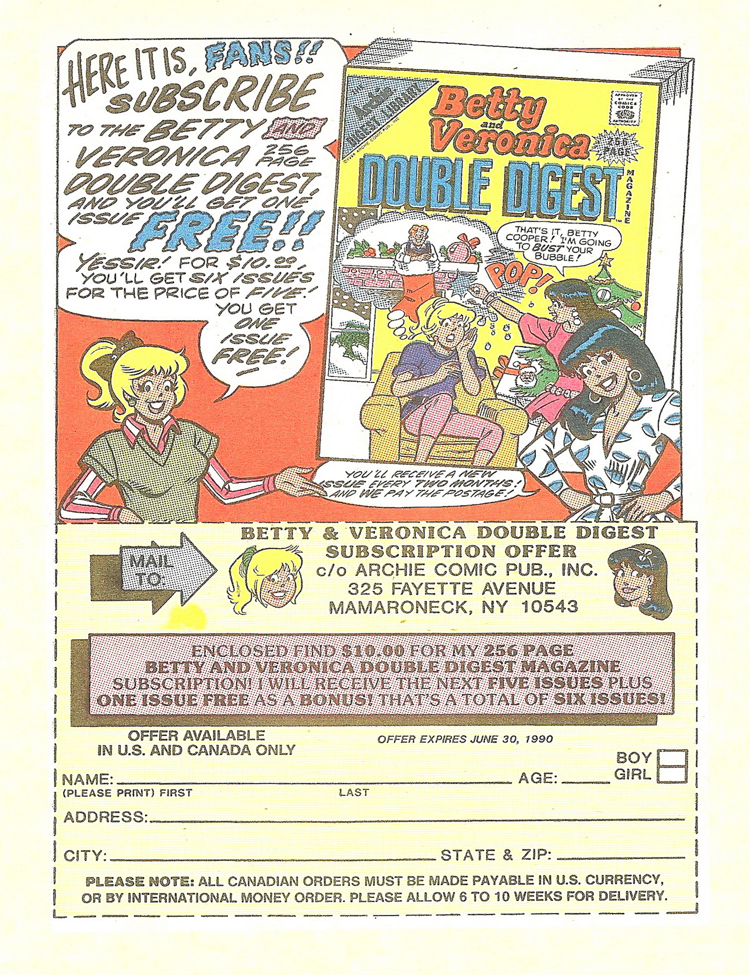 Read online Jughead Jones Comics Digest comic -  Issue #61 - 81