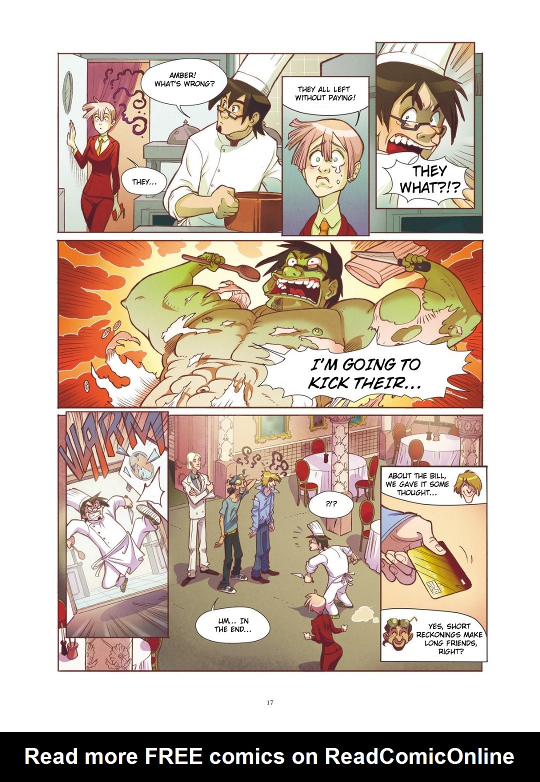 Read online Lord of Burger comic -  Issue #3 - 17
