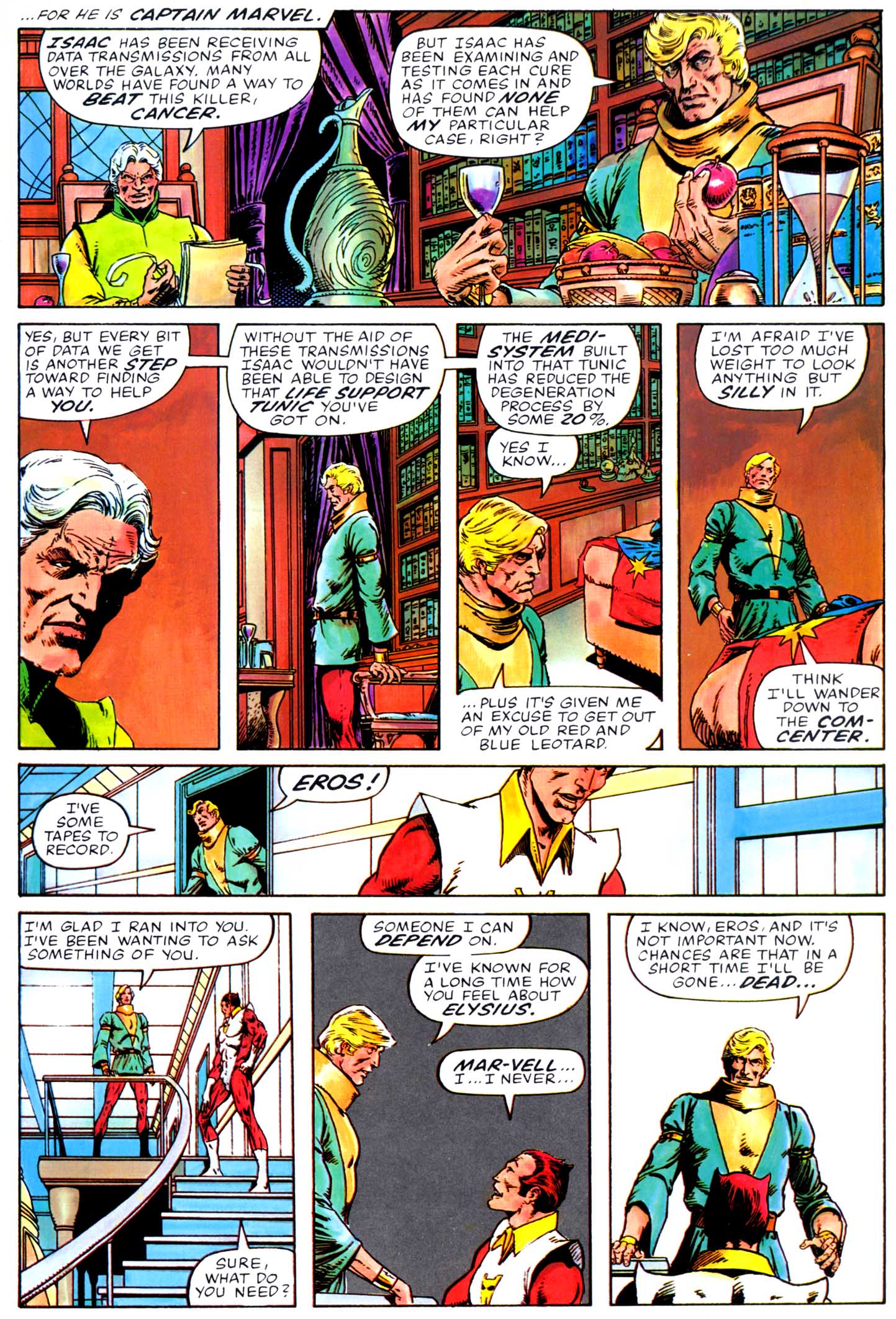 Read online Marvel Graphic Novel comic -  Issue #1 - The Death of Captain Marvel - 33