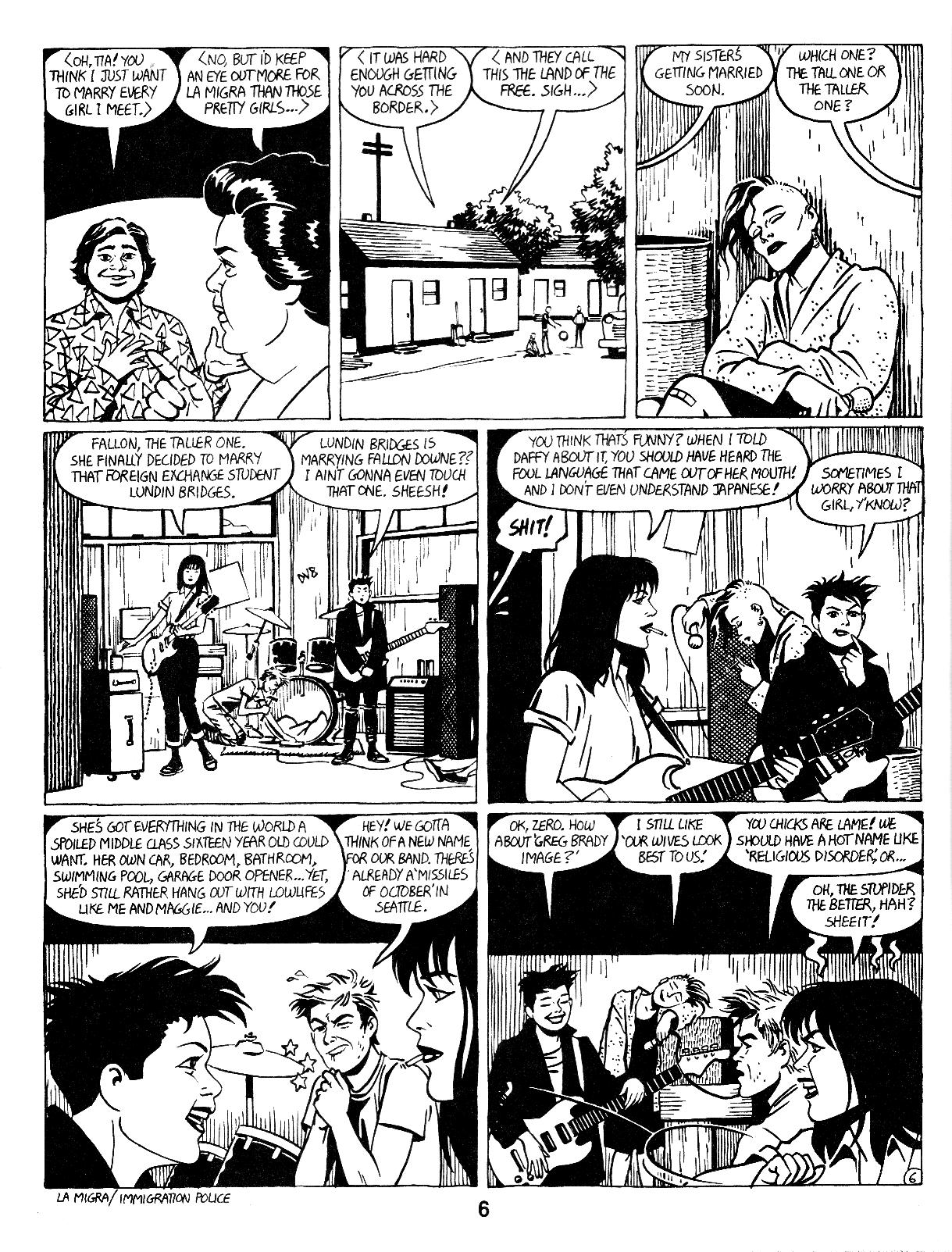 Read online Love and Rockets (1982) comic -  Issue #15 - 8