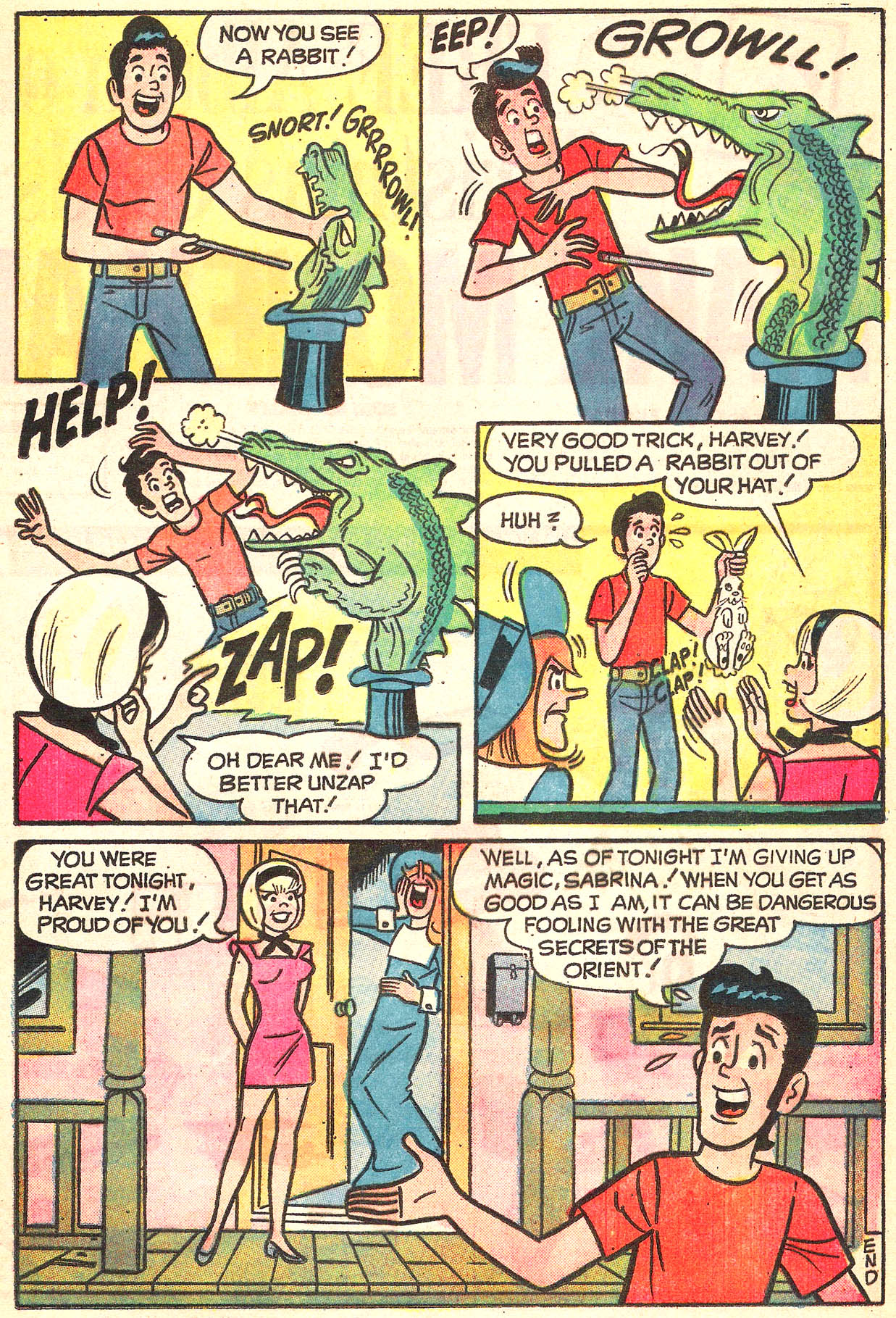 Read online Sabrina The Teenage Witch (1971) comic -  Issue #15 - 25