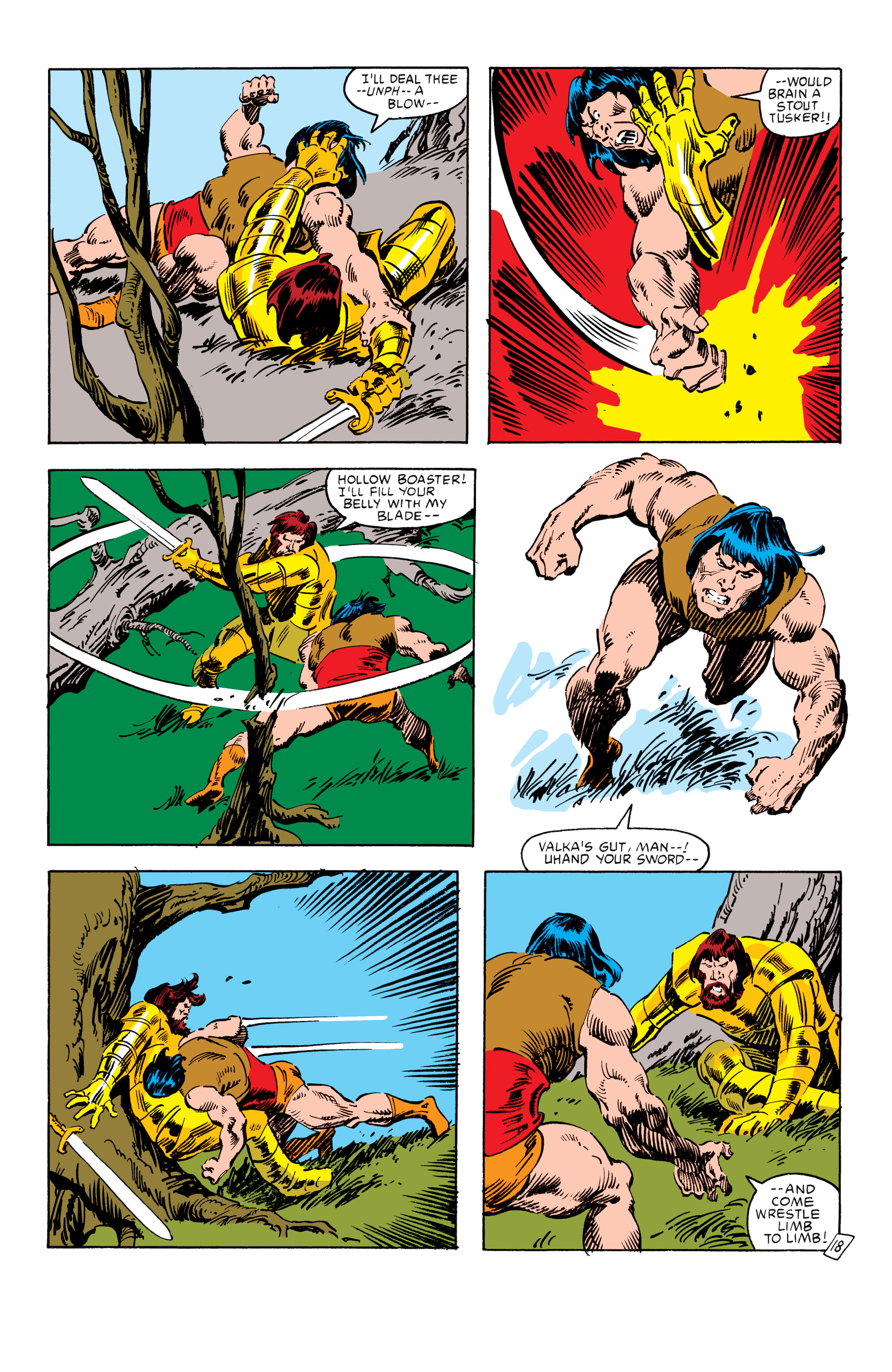 Read online Kull The Conqueror (1983) comic -  Issue #9 - 19
