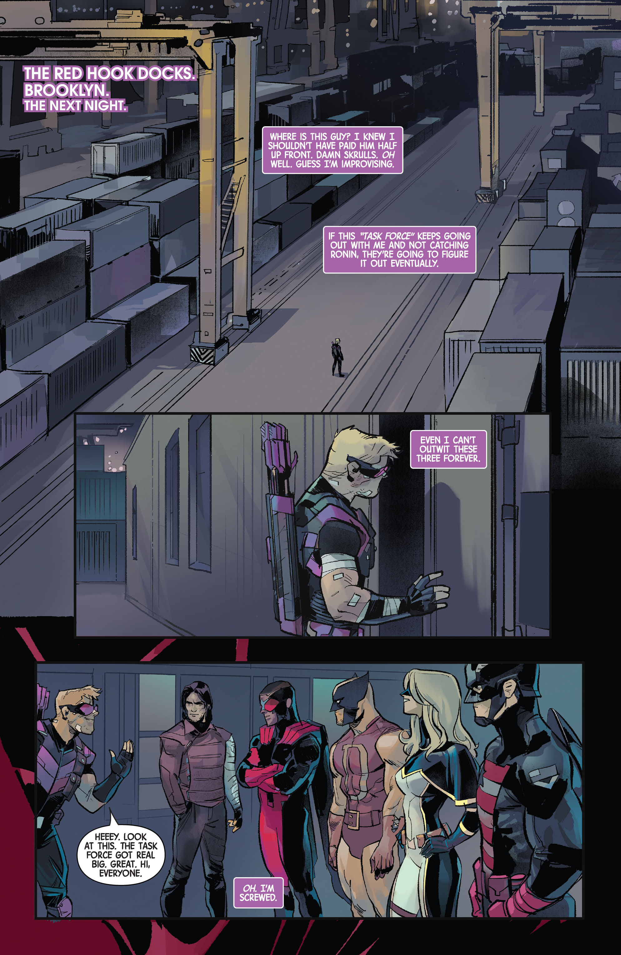 Read online Hawkeye: Freefall comic -  Issue #4 - 14