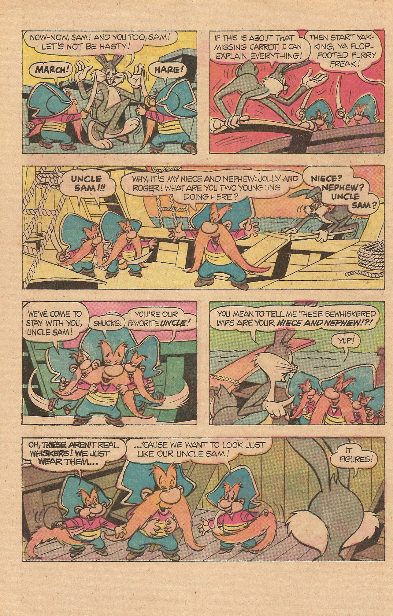 Read online Yosemite Sam and Bugs Bunny comic -  Issue #28 - 28