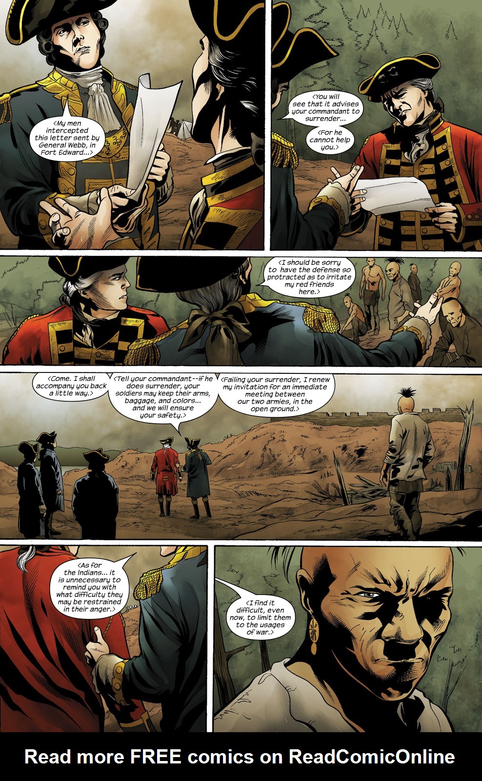 Read online The Last of the Mohicans comic -  Issue #3 - 12