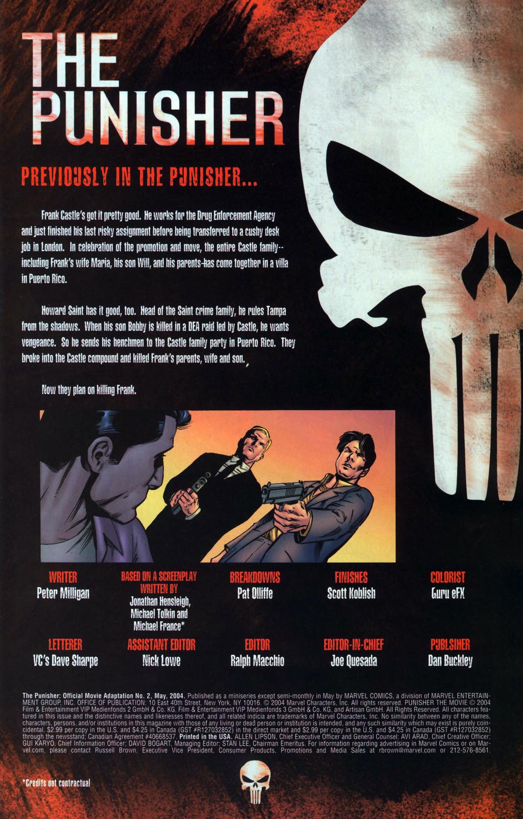 Read online The Punisher: Official Movie Adaptation comic -  Issue #2 - 2