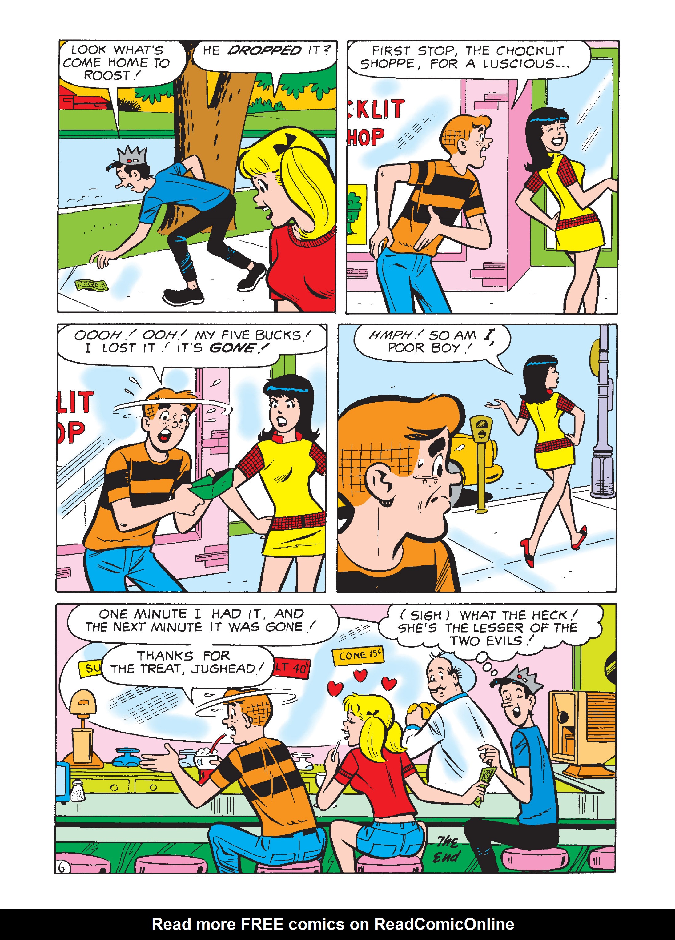 Read online Jughead and Archie Double Digest comic -  Issue #5 - 186