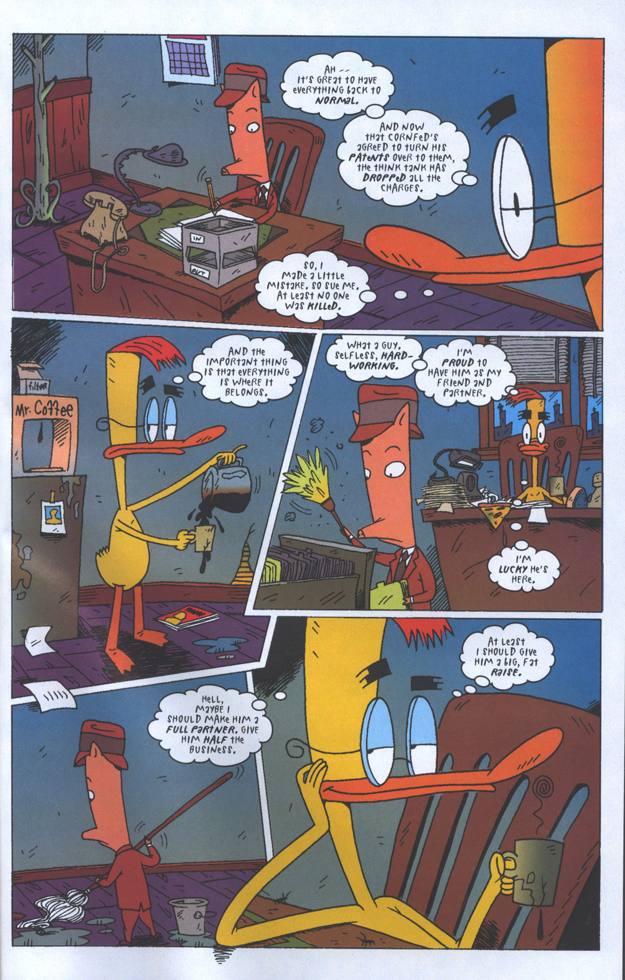 Read online Duckman (1994) comic -  Issue #4 - 25