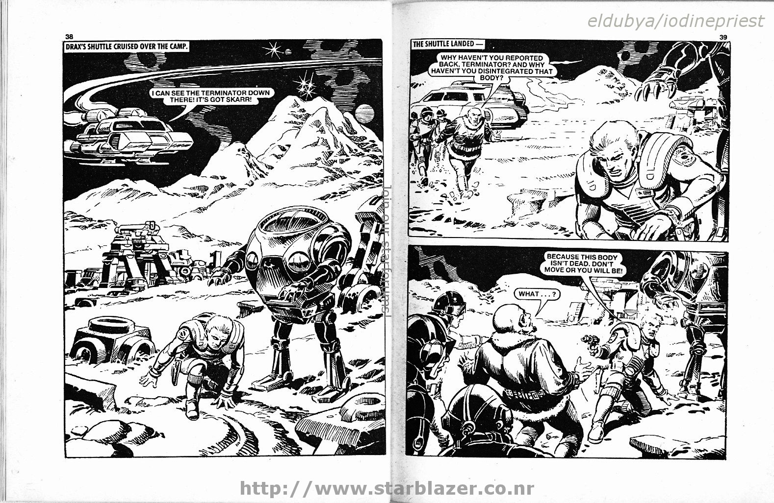 Read online Starblazer comic -  Issue #174 - 21