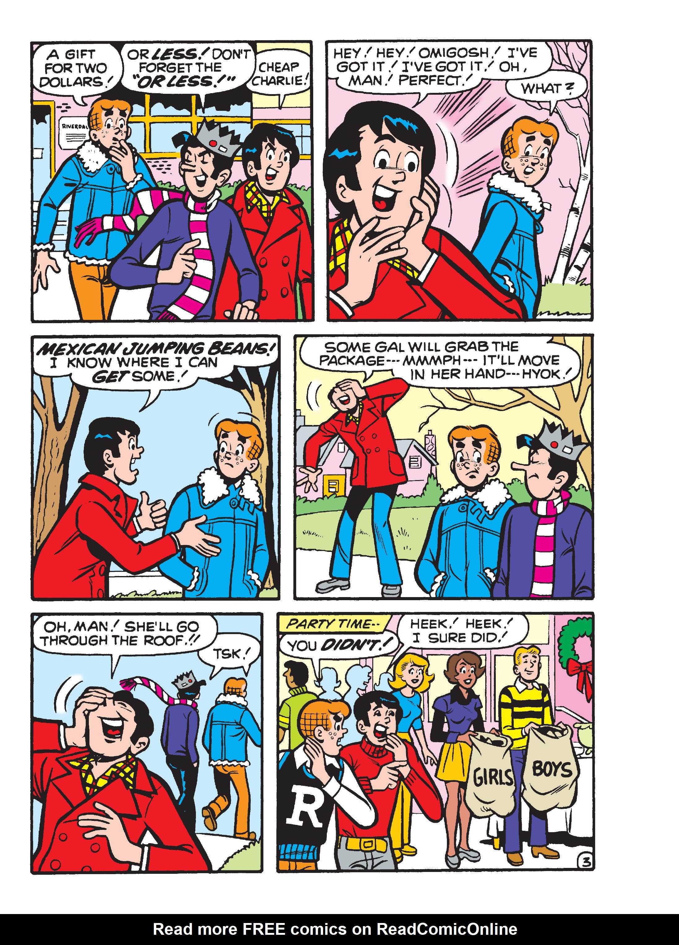 Read online Archie's Double Digest Magazine comic -  Issue #264 - 144