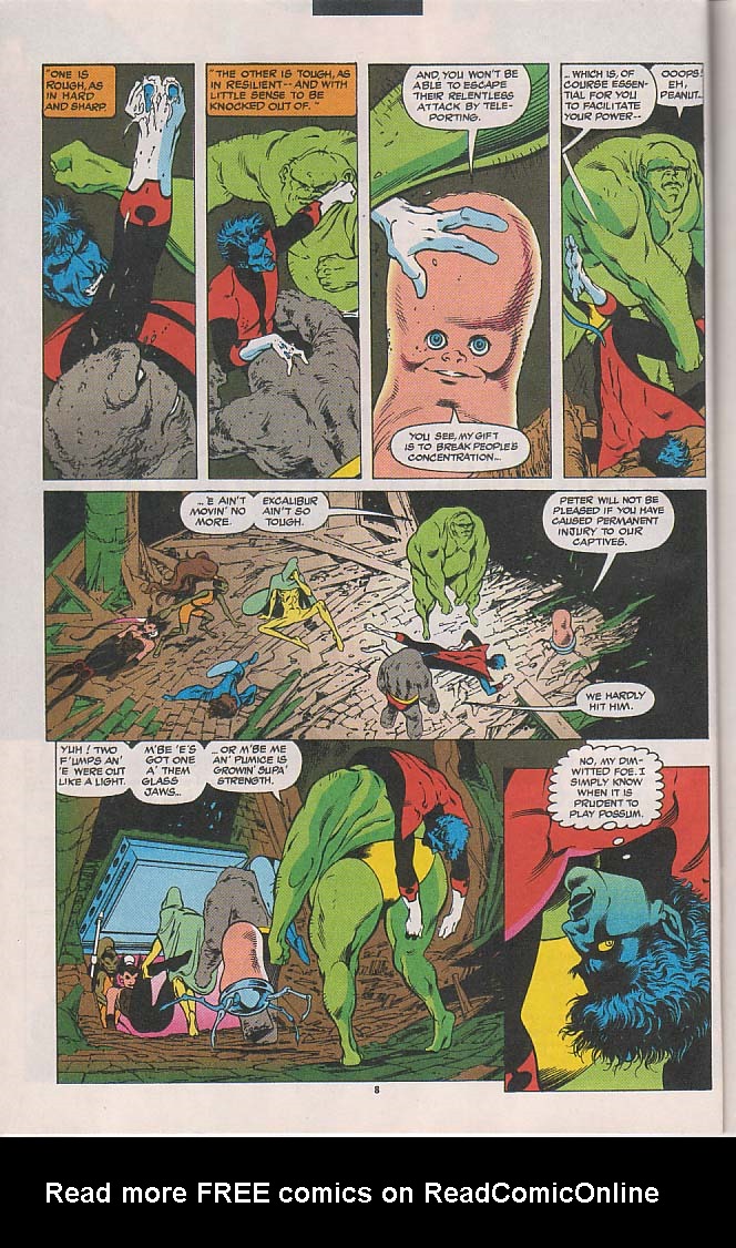 Read online Excalibur (1988) comic -  Issue #62 - 6