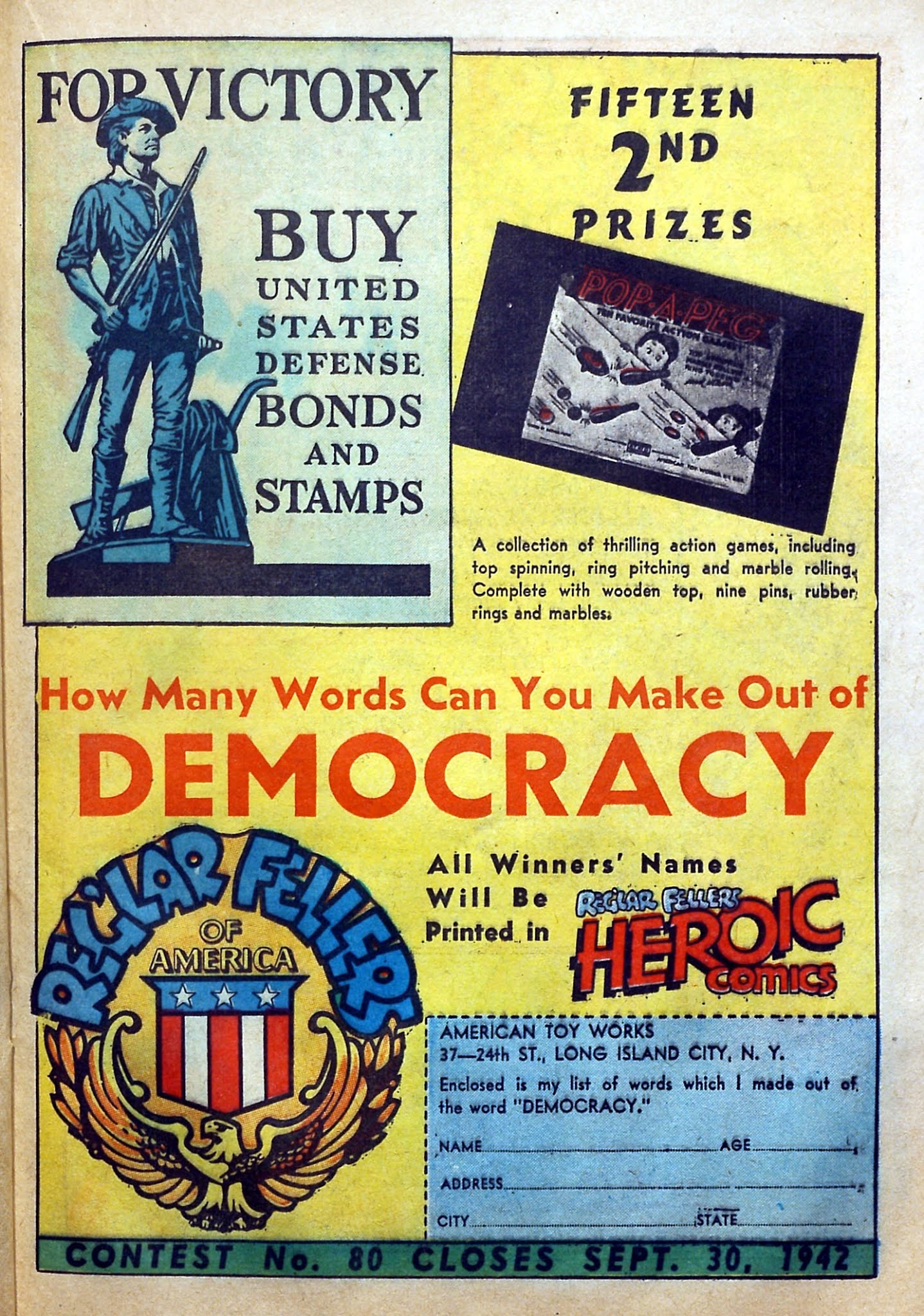 Read online Reg'lar Fellers Heroic Comics comic -  Issue #14 - 41