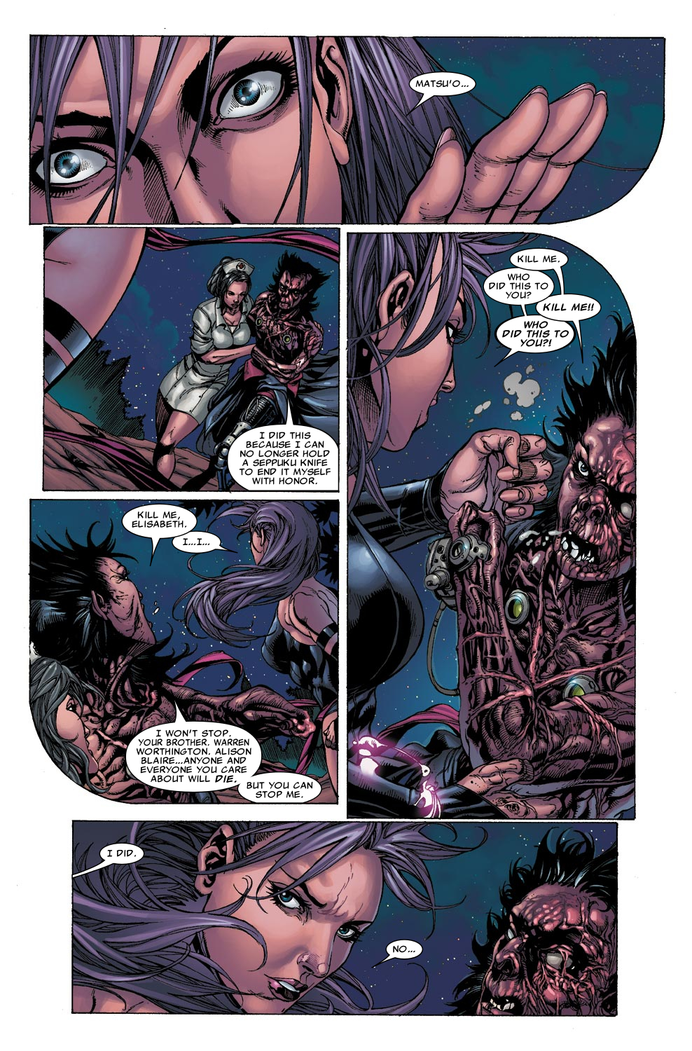 Read online Psylocke comic -  Issue #3 - 23