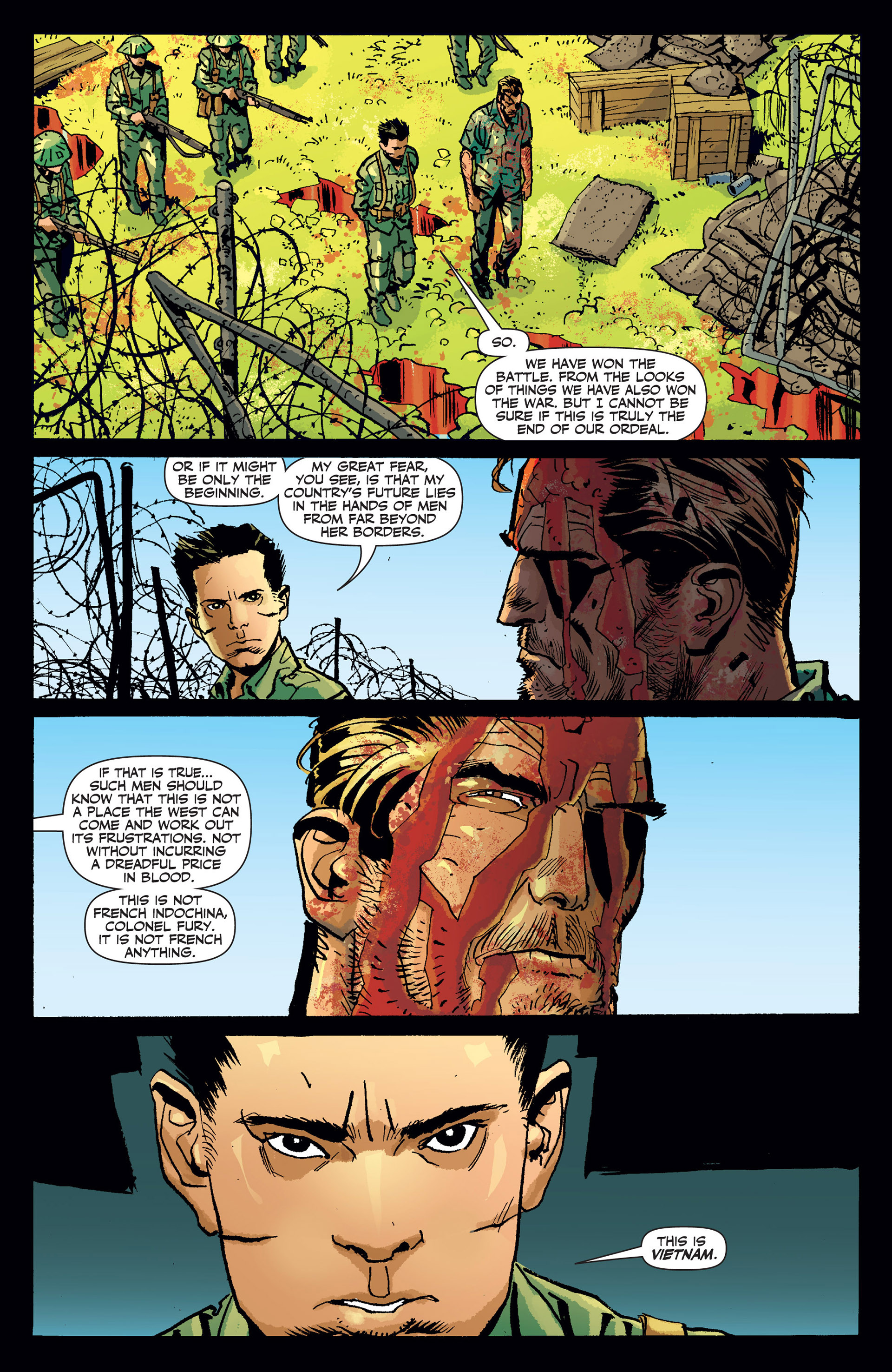 Read online Fury MAX comic -  Issue #3 - 22