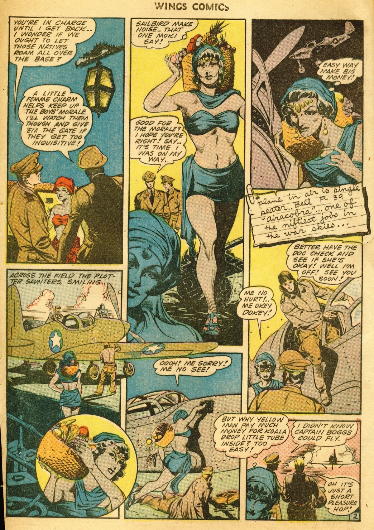 Read online Wings Comics comic -  Issue #39 - 4
