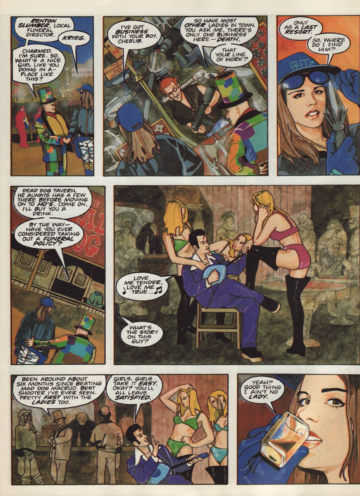 Read online Judge Dredd Megazine (vol. 3) comic -  Issue #18 - 18
