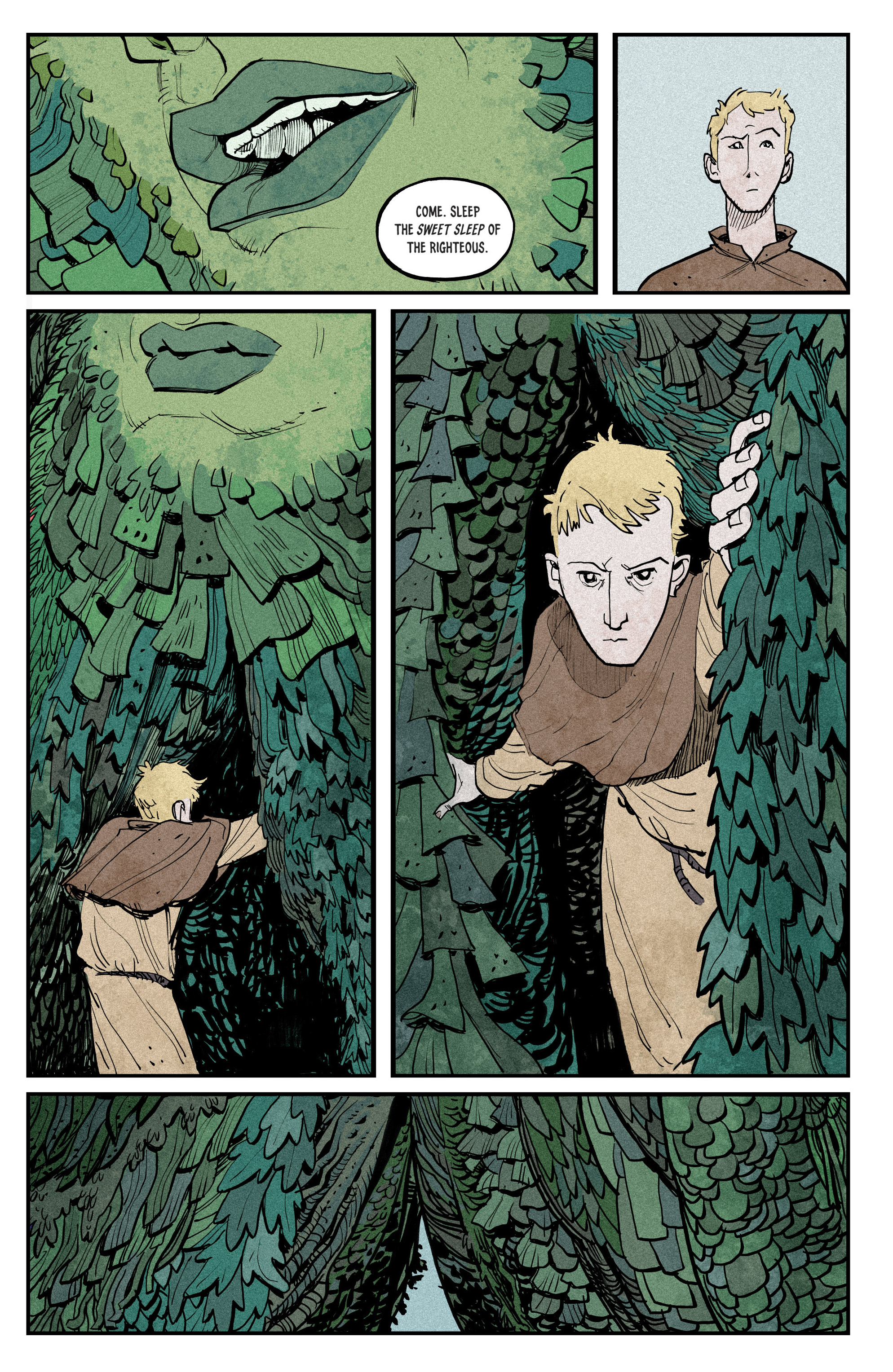 Read online Green Monk: Blood of the Martyrs comic -  Issue # TPB - 88