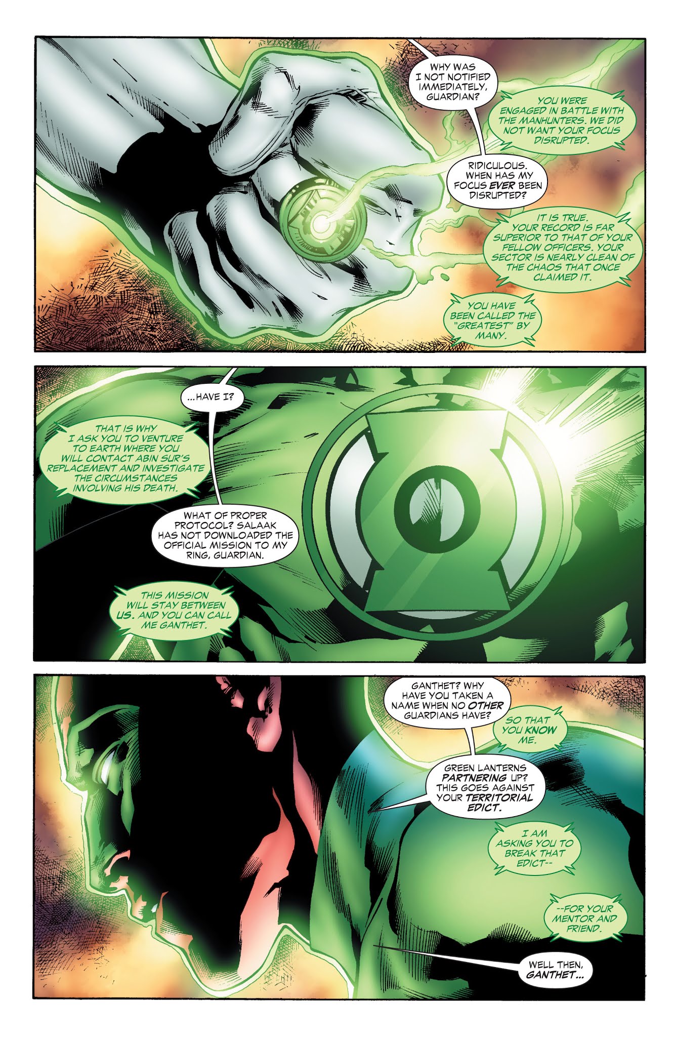 Read online Green Lantern (2005) comic -  Issue # _TPB 5 (Part 1) - 74