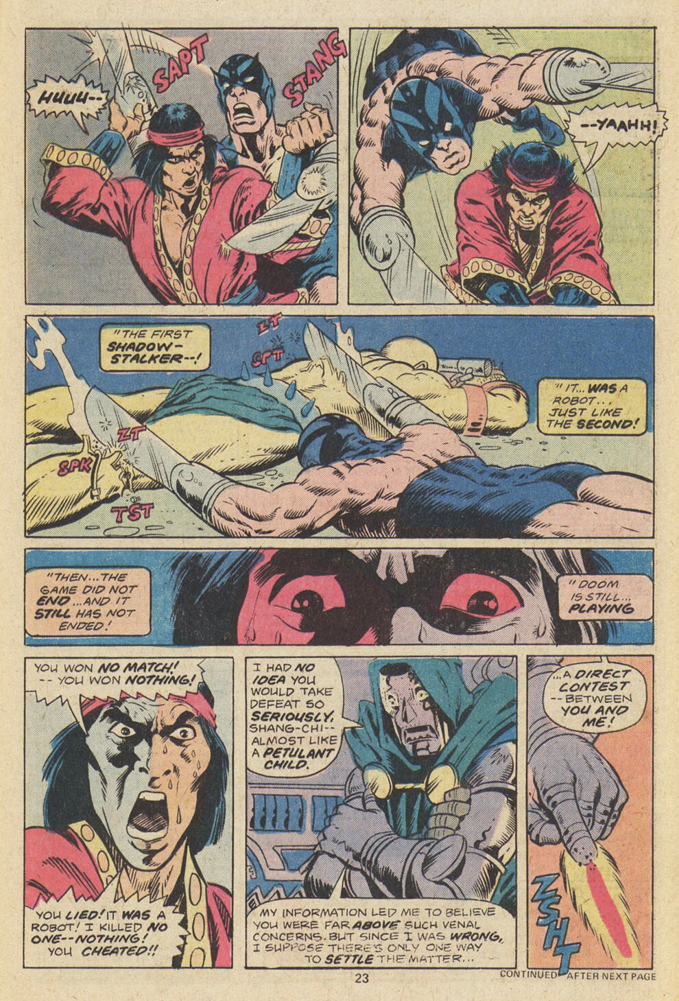 Read online Master of Kung Fu (1974) comic -  Issue #60 - 14