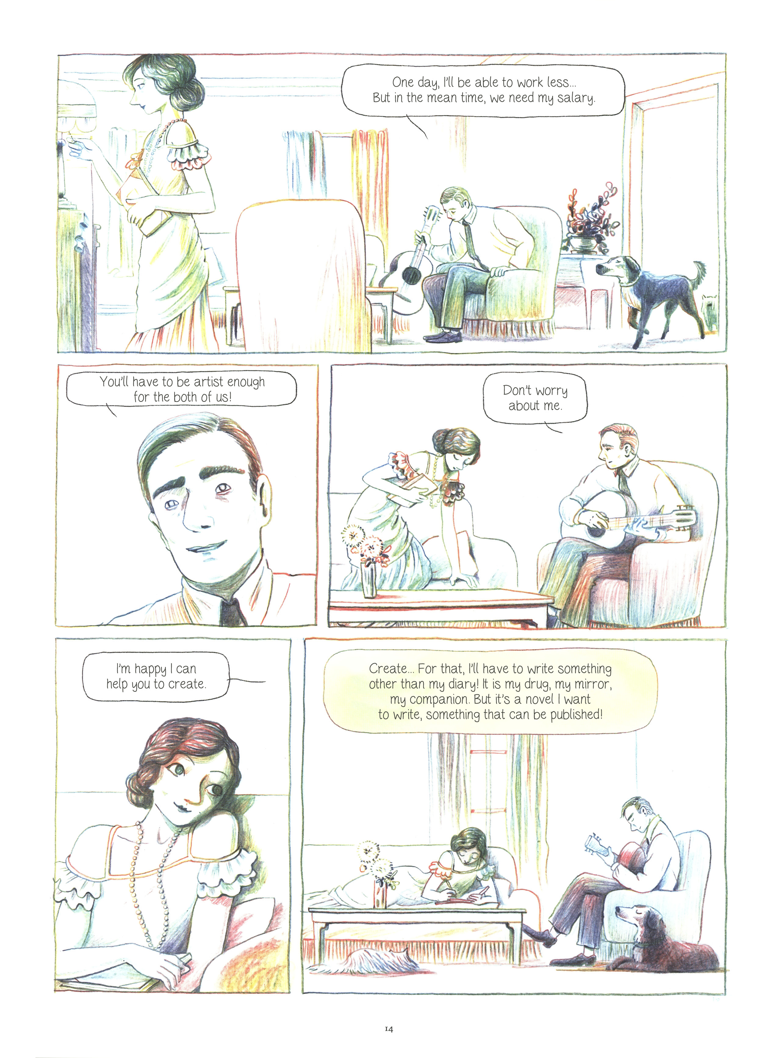 Read online Anais Nin: On the Sea of Lies comic -  Issue # TPB (Part 1) - 14