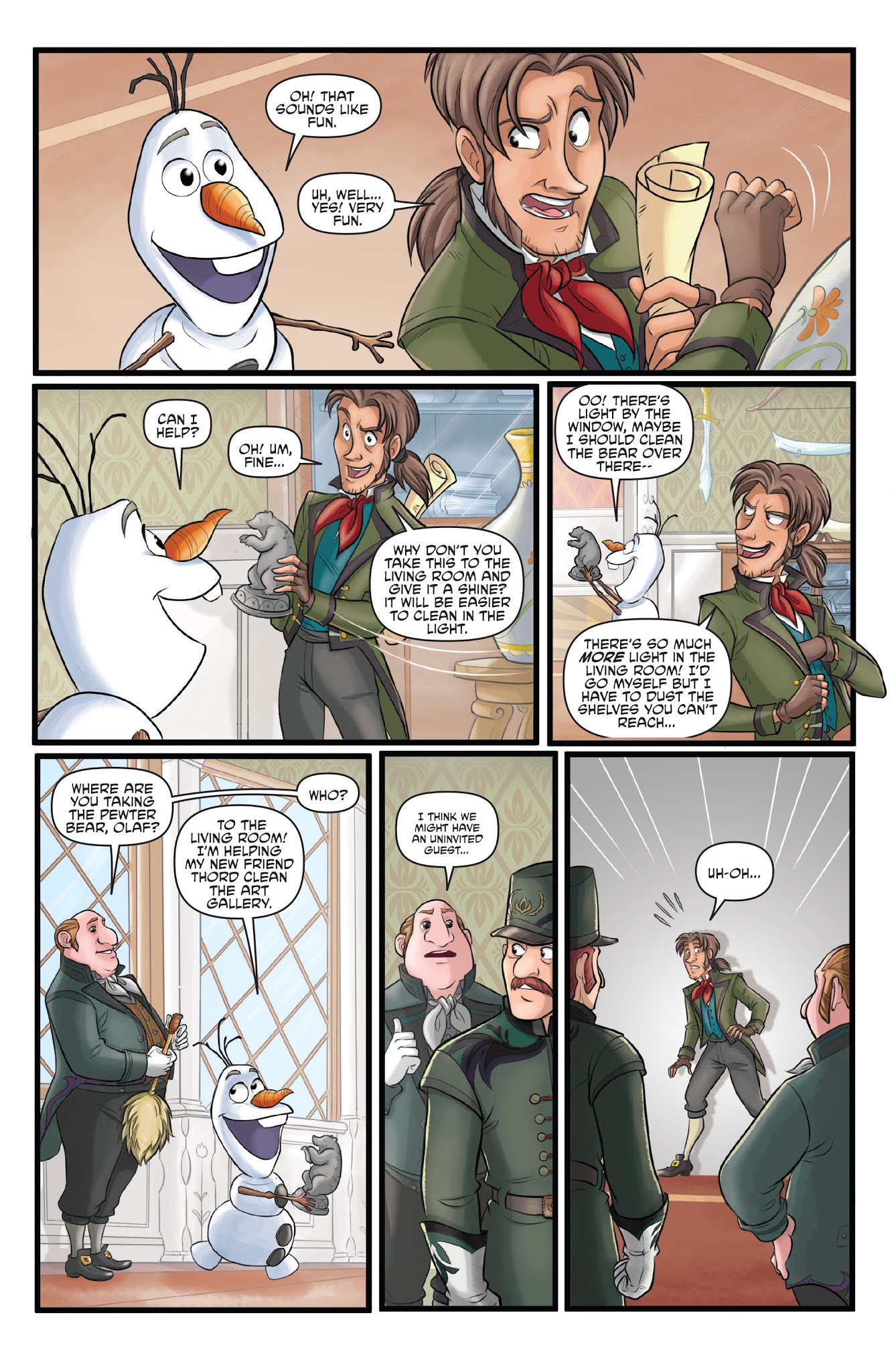 Read online Disney Frozen comic -  Issue #3 - 12