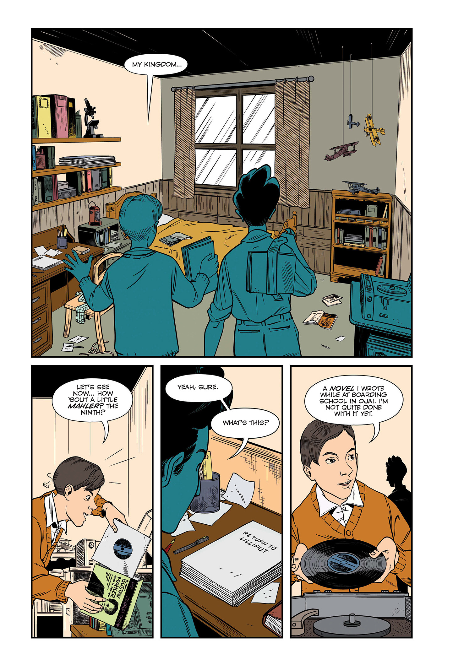 Read online Philip K. Dick: A Comics Biography comic -  Issue # TPB - 18