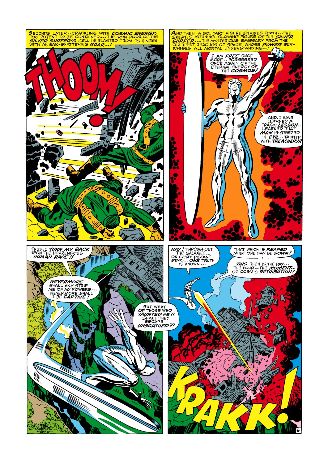 Read online Fantastic Four (1961) comic -  Issue #61 - 7