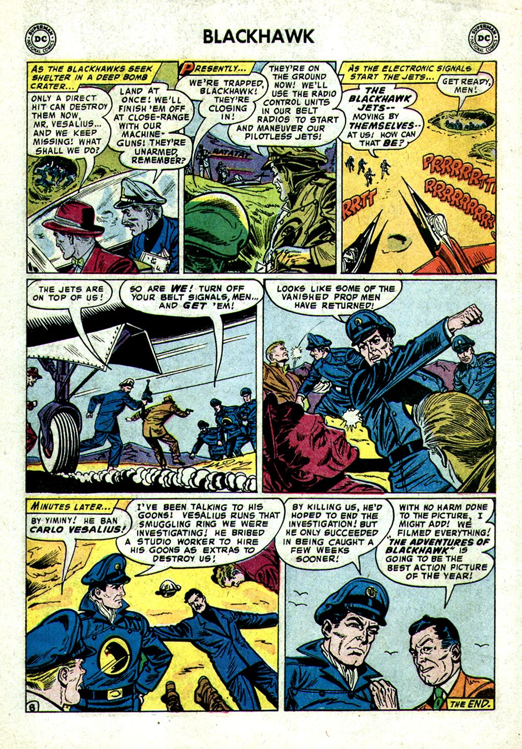 Read online Blackhawk (1957) comic -  Issue #122 - 10