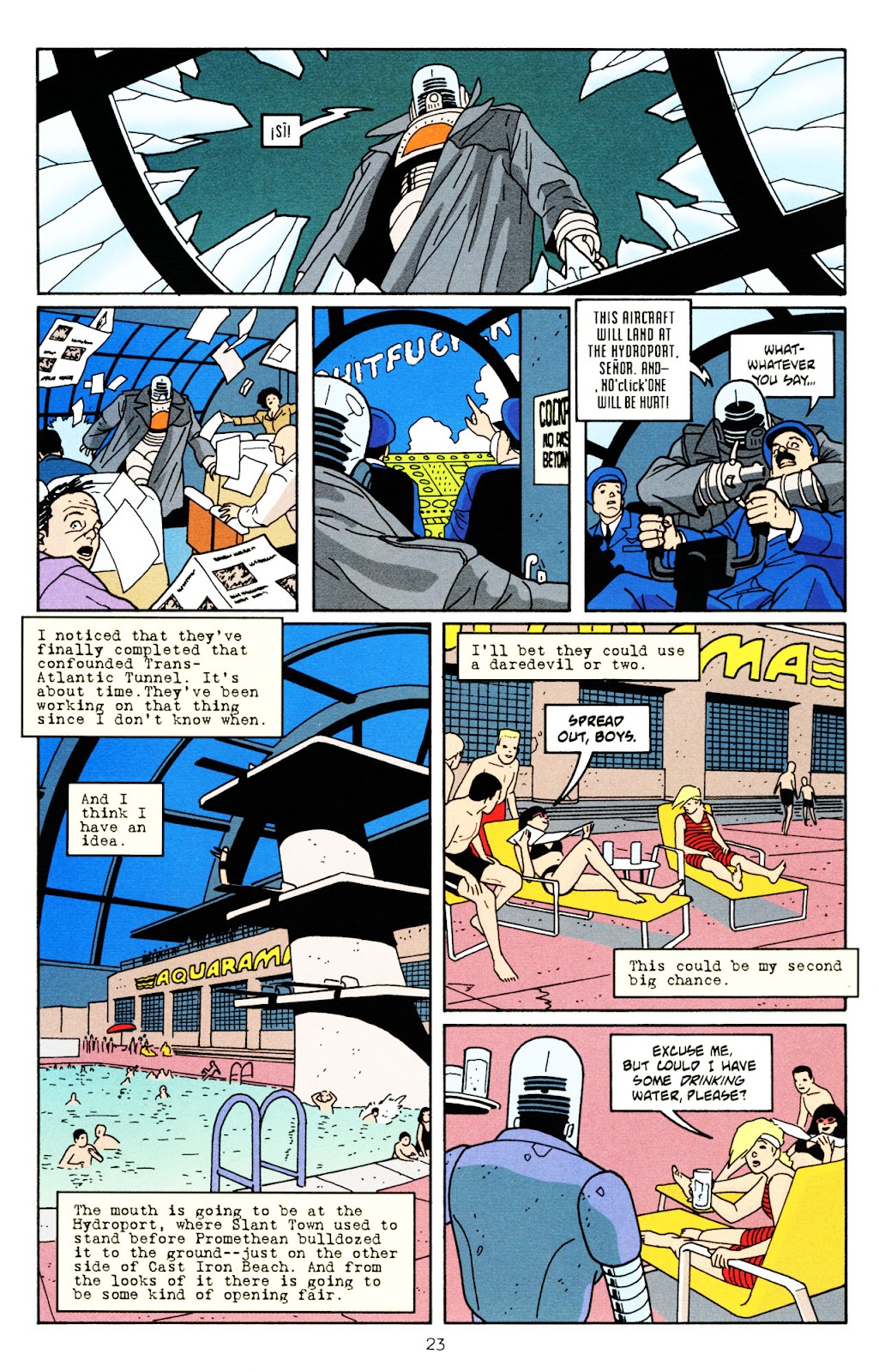 Terminal City: Aerial Graffiti issue 1 - Page 25