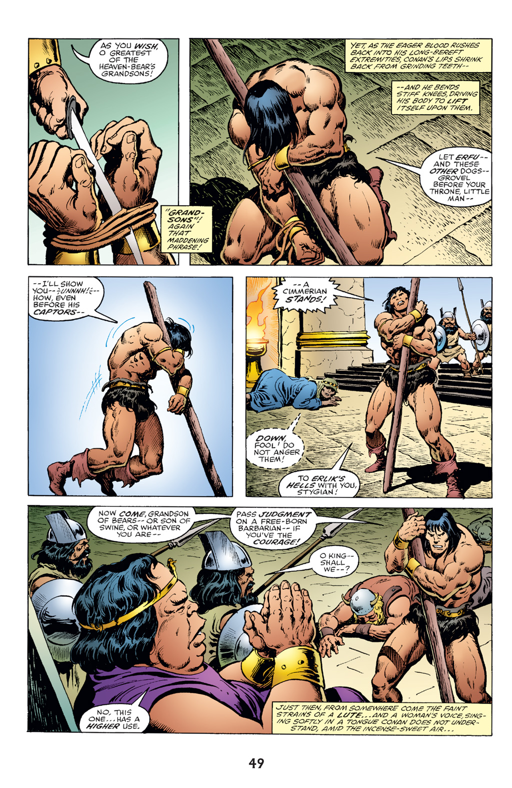 Read online The Chronicles of Conan comic -  Issue # TPB 14 (Part 1) - 49