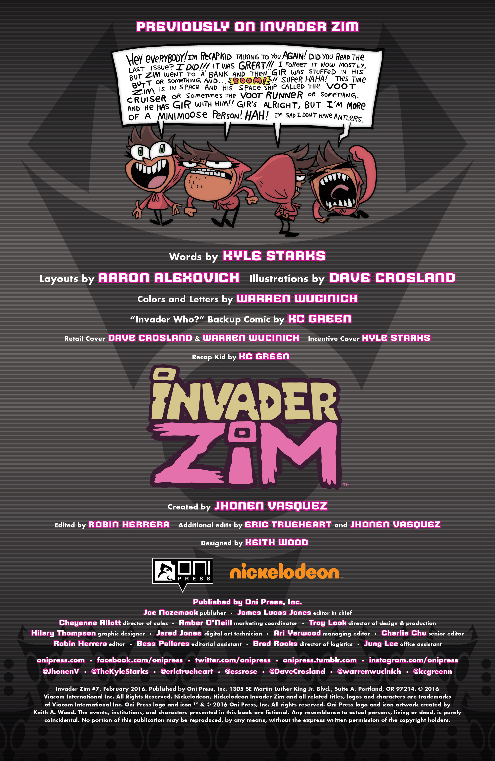 Read online Invader Zim comic -  Issue #7 - 2