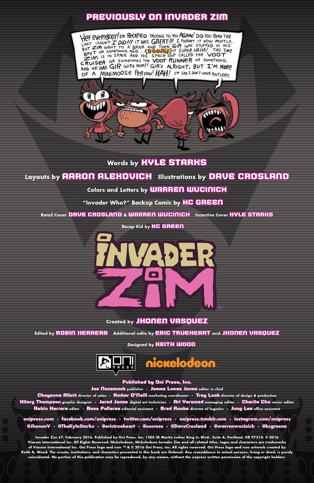 Invader Zim issue 7 - Page 2
