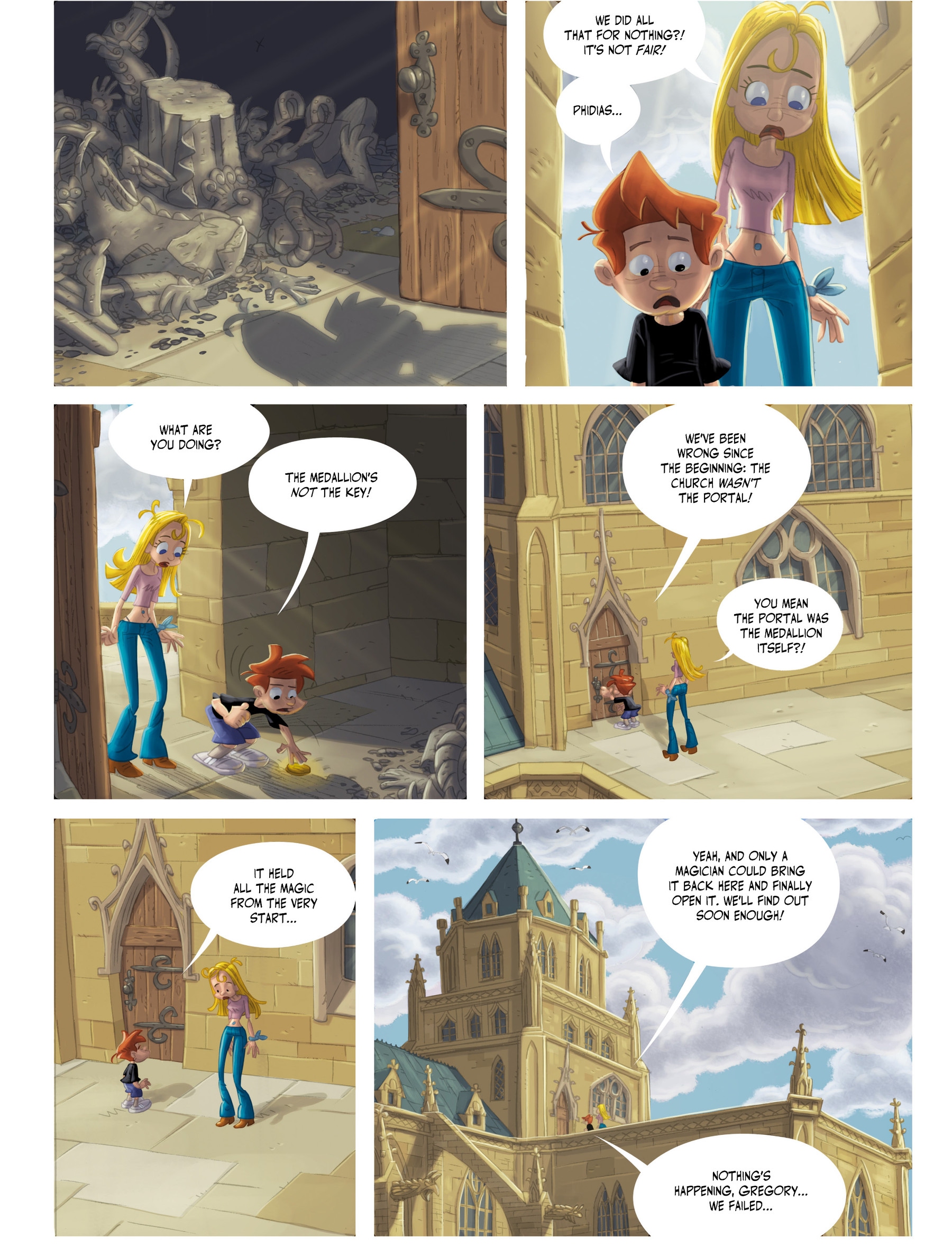 Read online Gregory and the Gargoyles comic -  Issue #7 - 45