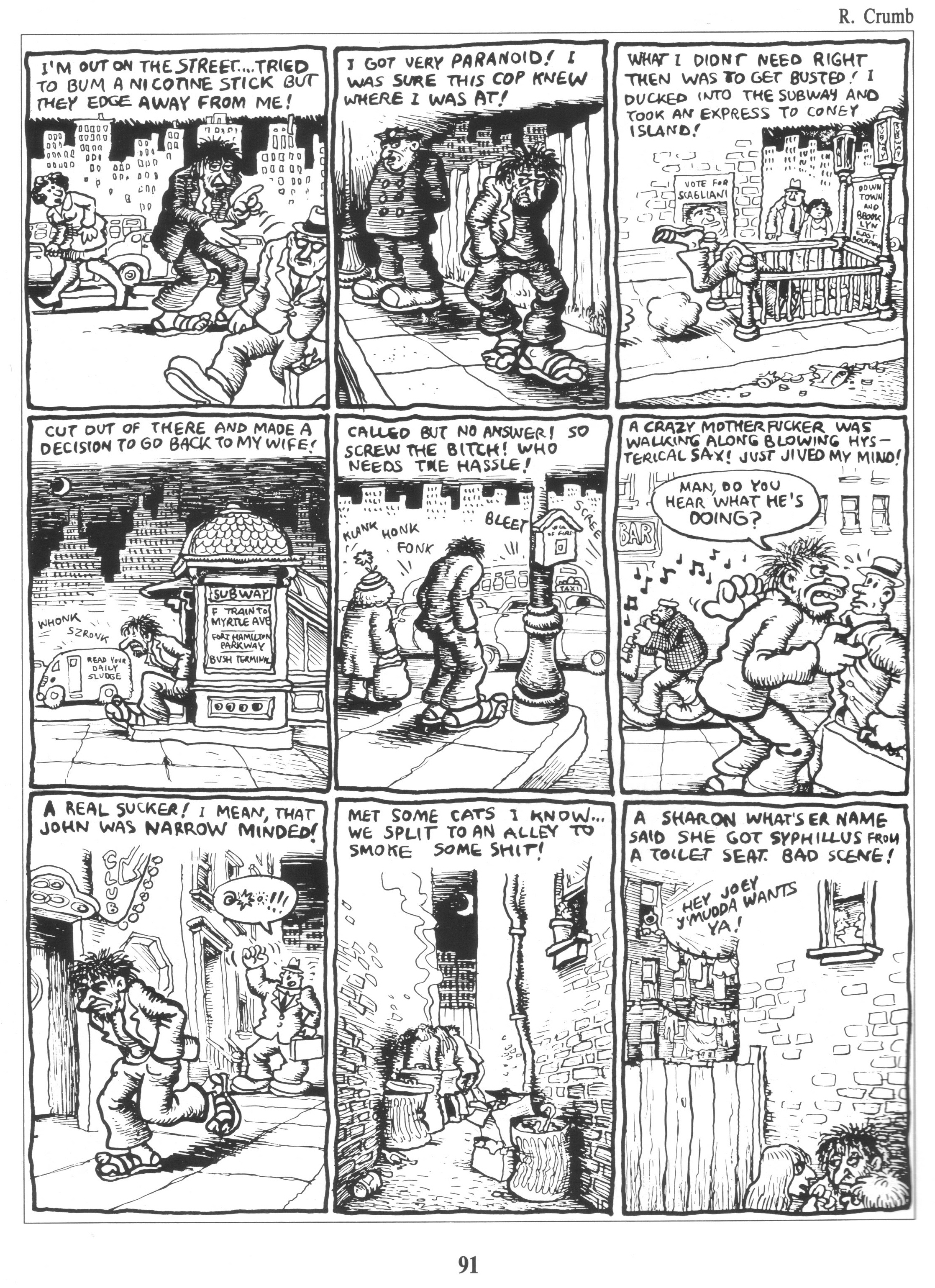Read online The Complete Crumb Comics comic -  Issue # TPB 4 - 106