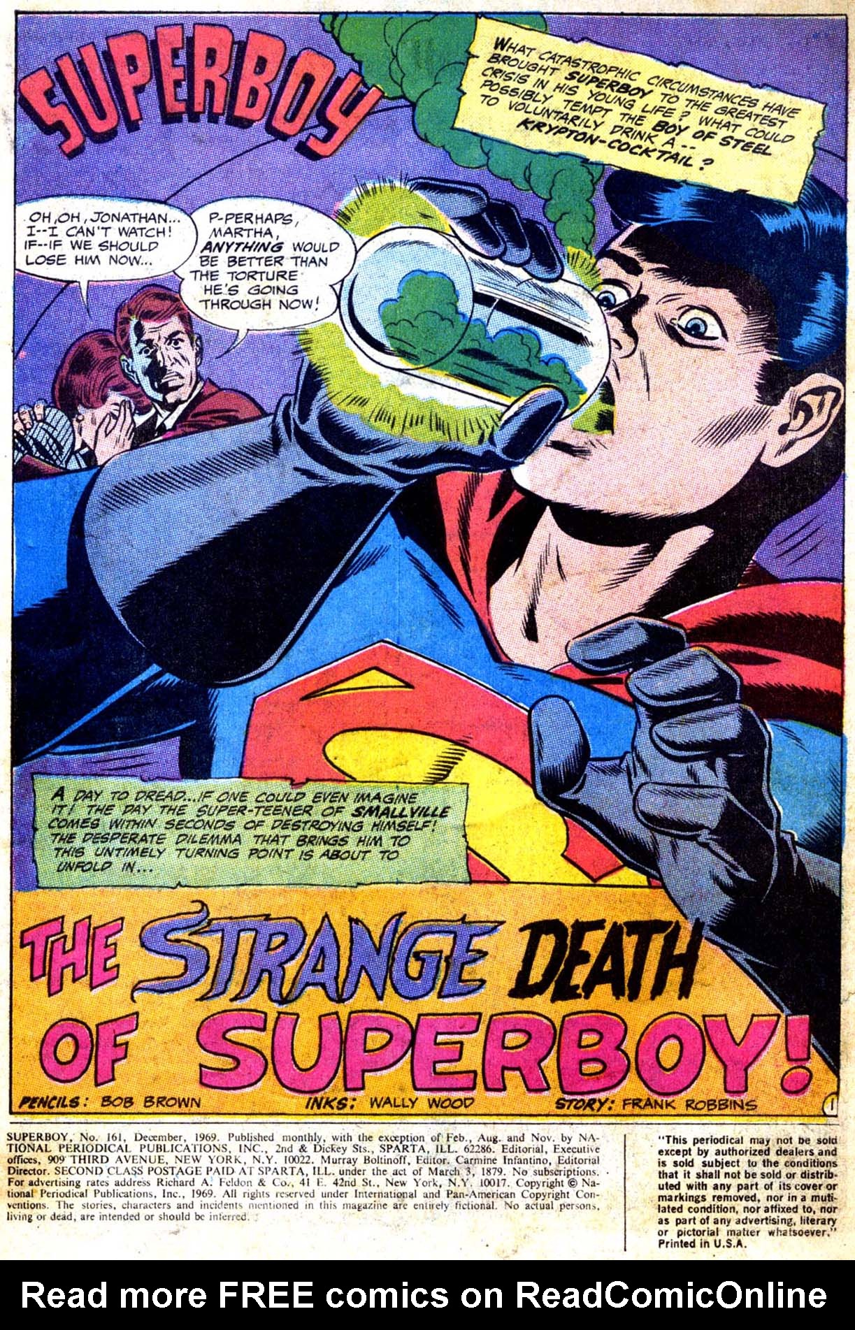 Read online Superboy (1949) comic -  Issue #161 - 2