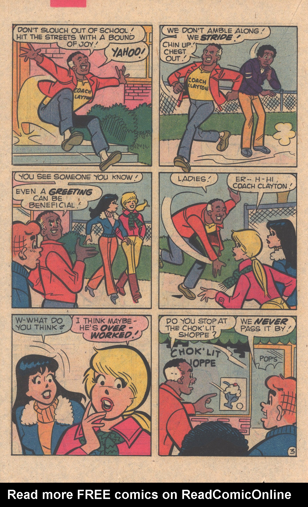 Read online Archie at Riverdale High (1972) comic -  Issue #78 - 22