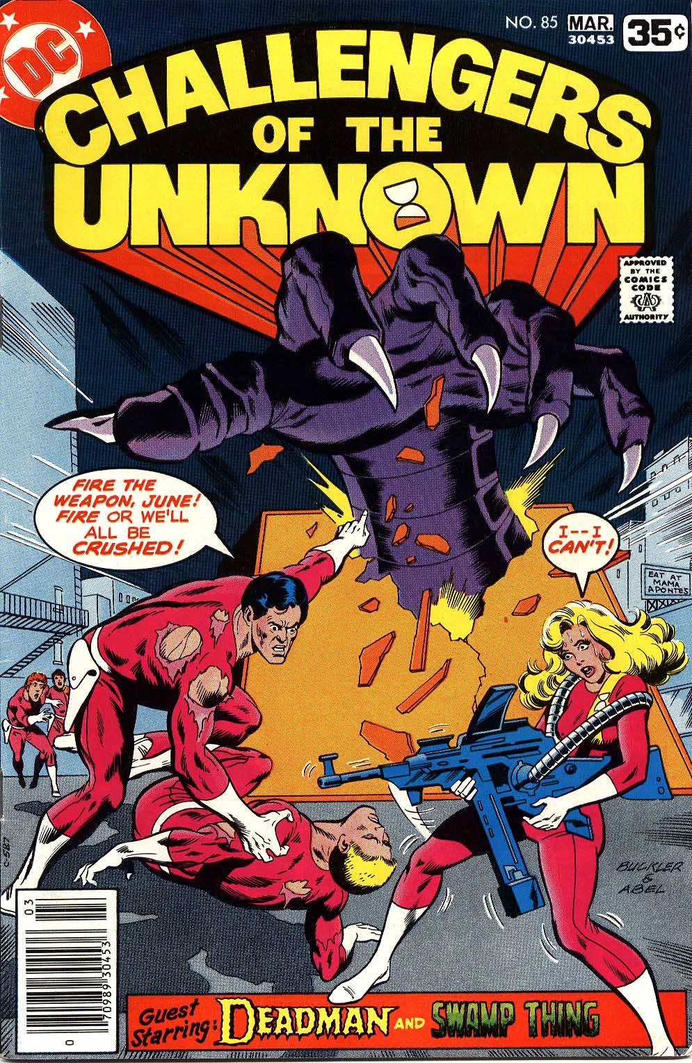 Read online Challengers of the Unknown (1958) comic -  Issue #85 - 1