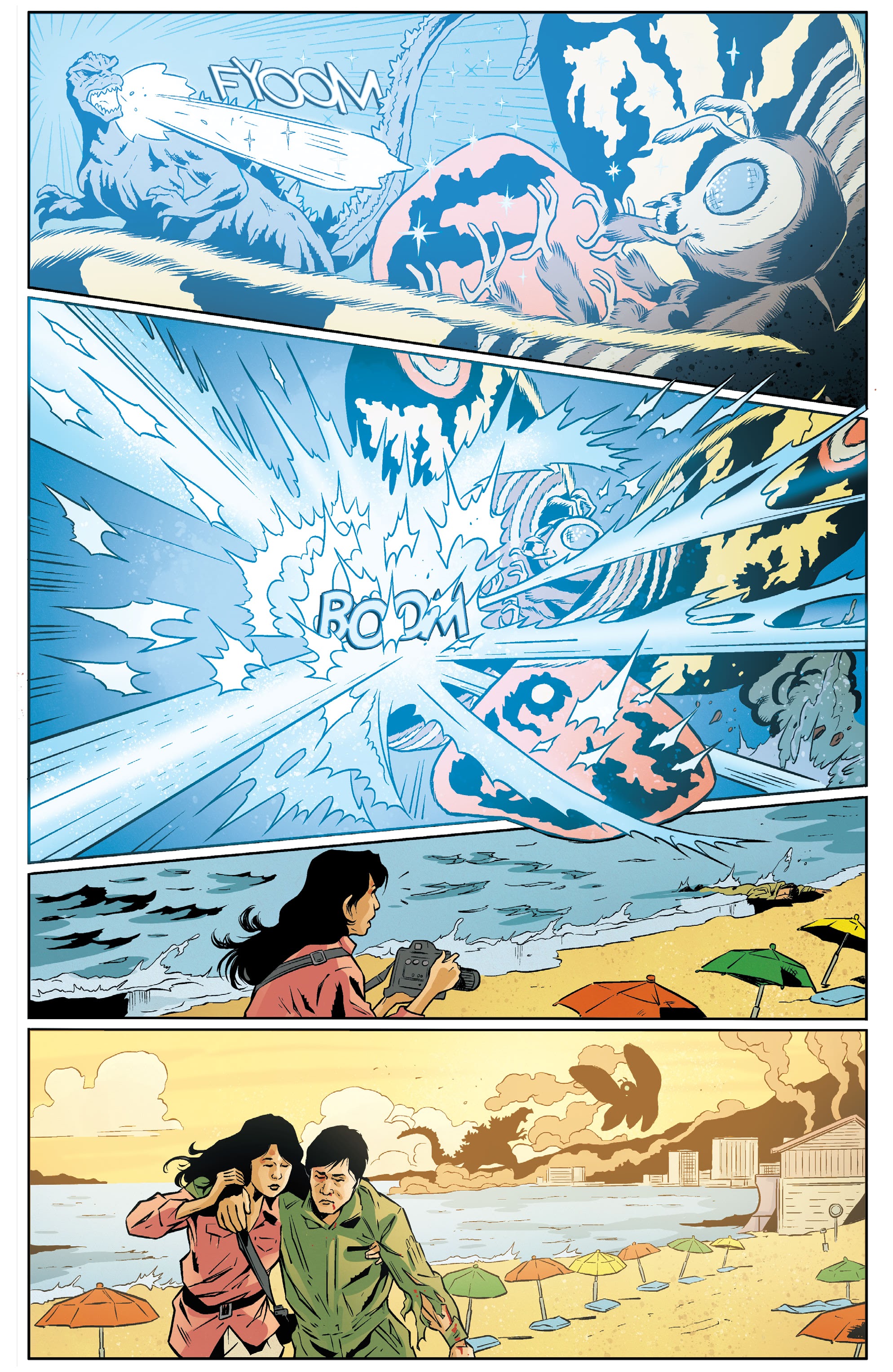 Read online Godzilla Rivals comic -  Issue # Vs. Mothra - 39