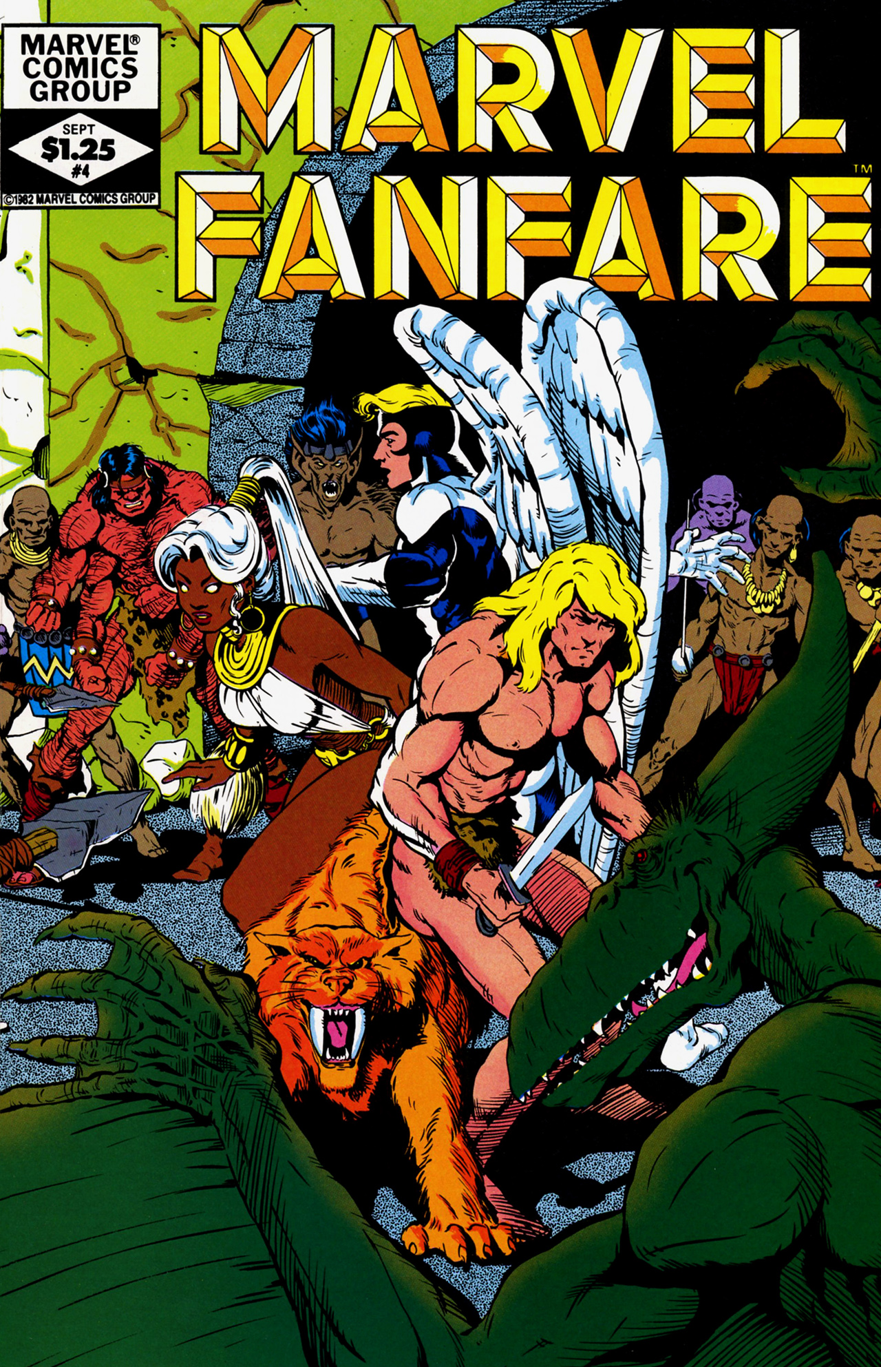 Read online Marvel Fanfare (1982) comic -  Issue #4 - 1