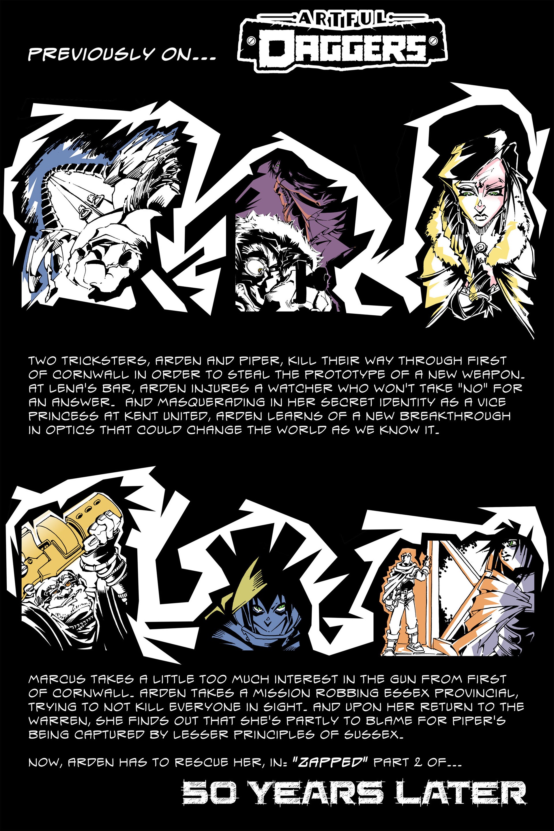 Read online Artful Daggers comic -  Issue #2 - 3