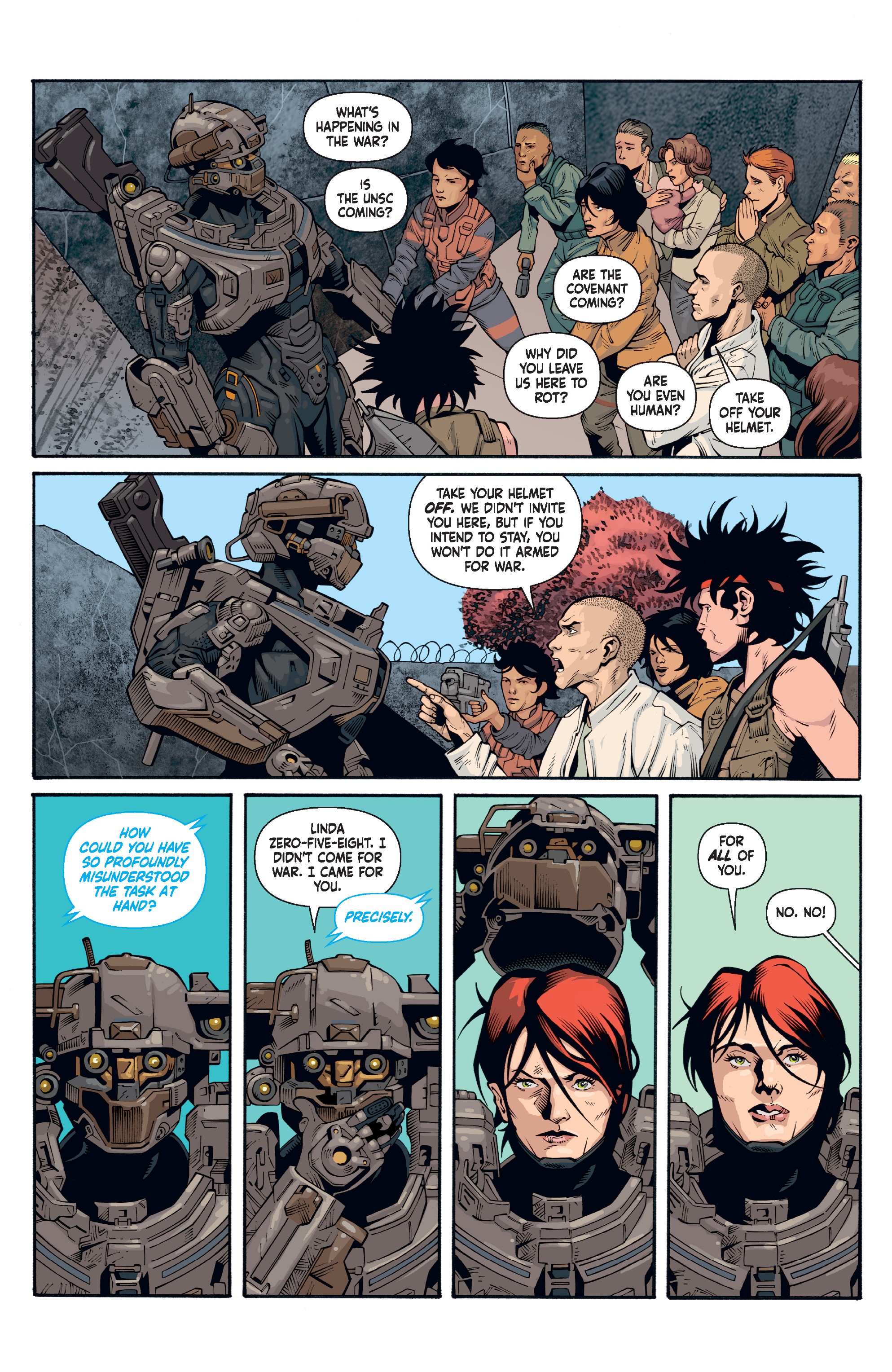 Read online Halo: Lone Wolf comic -  Issue #2 - 5